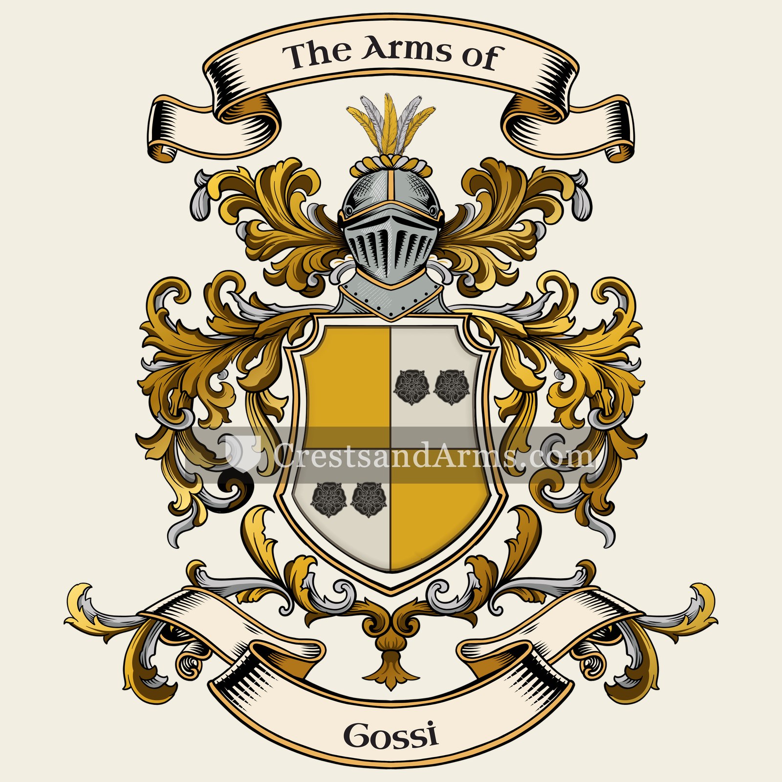The Gossi coat of arms