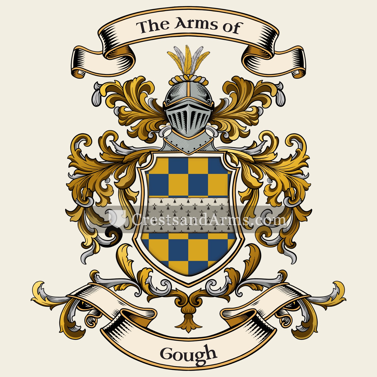 The Gough coat of arms