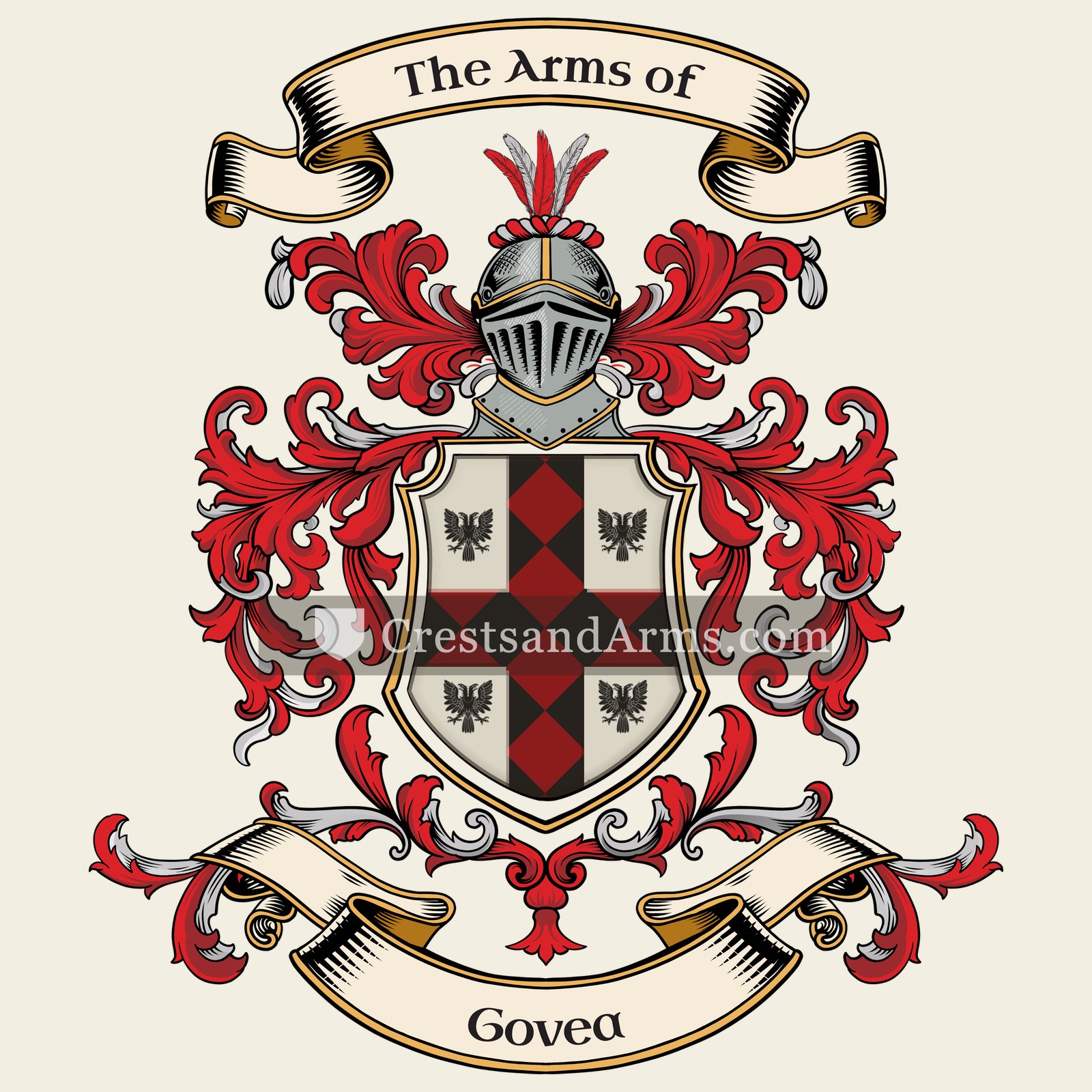 The arms