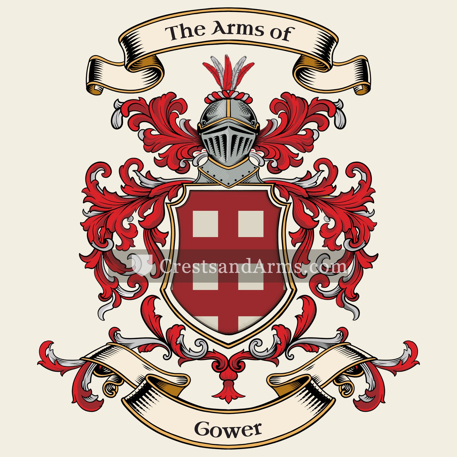 The Gower coat of arms