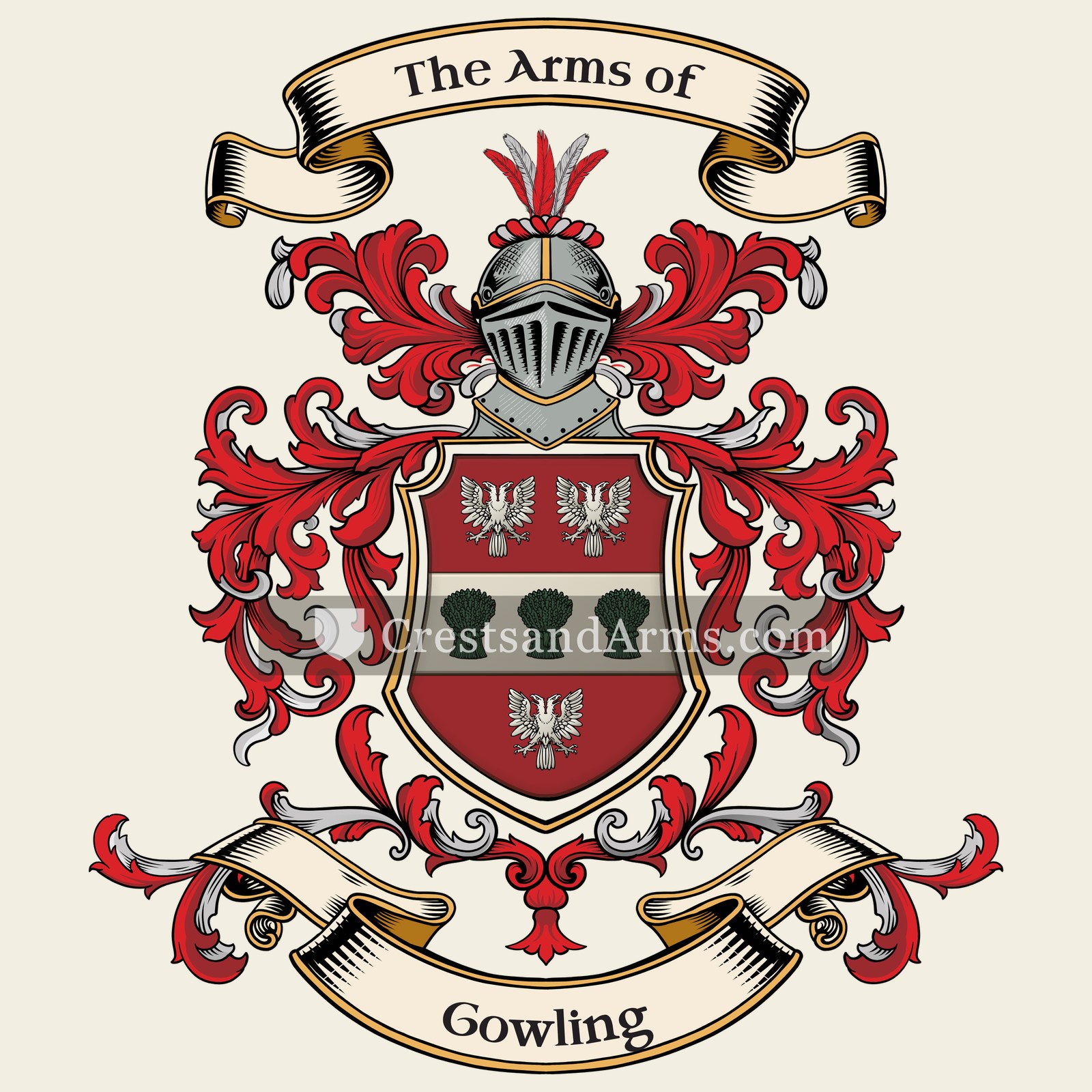 The Gowling coat of arms