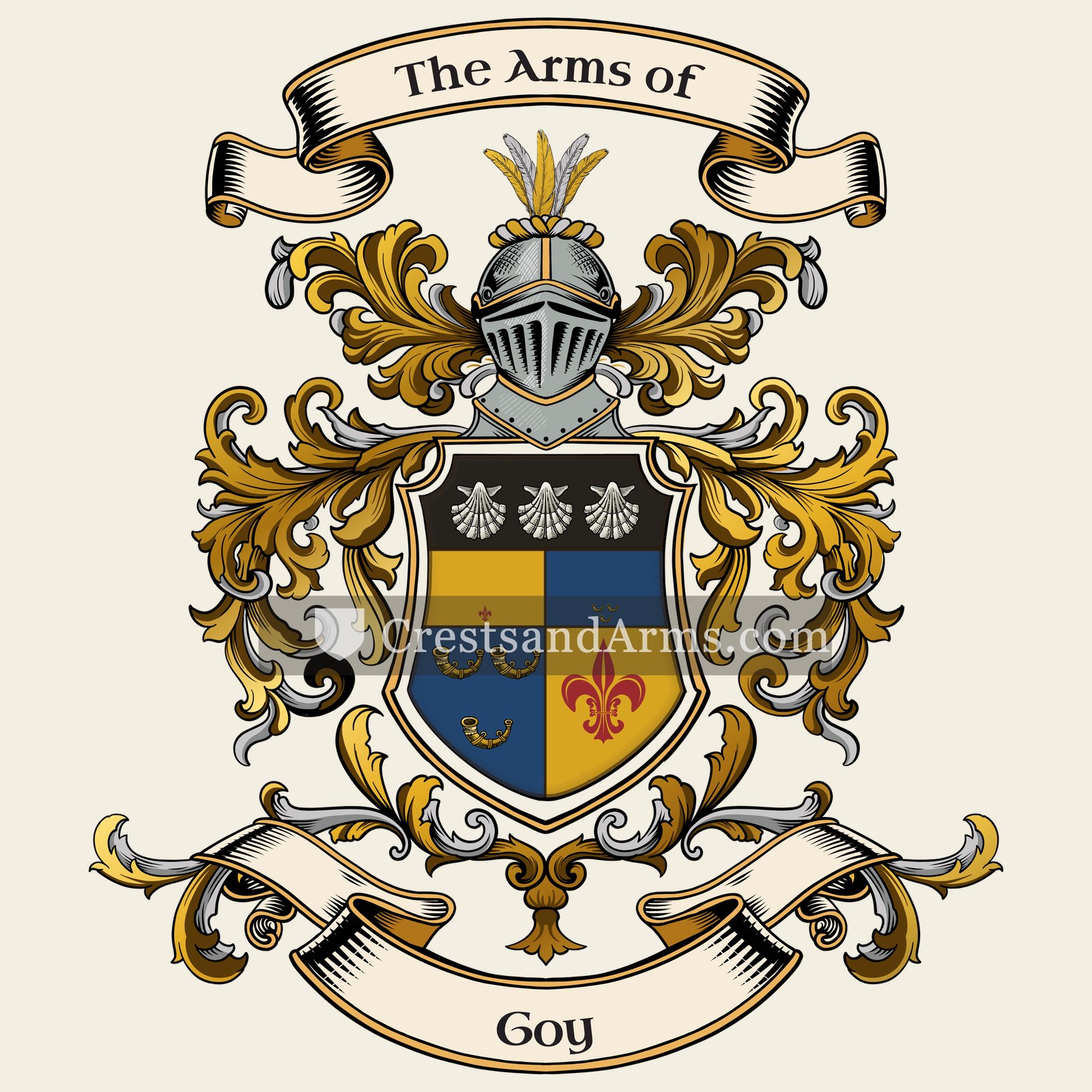 The Goy coat of arms