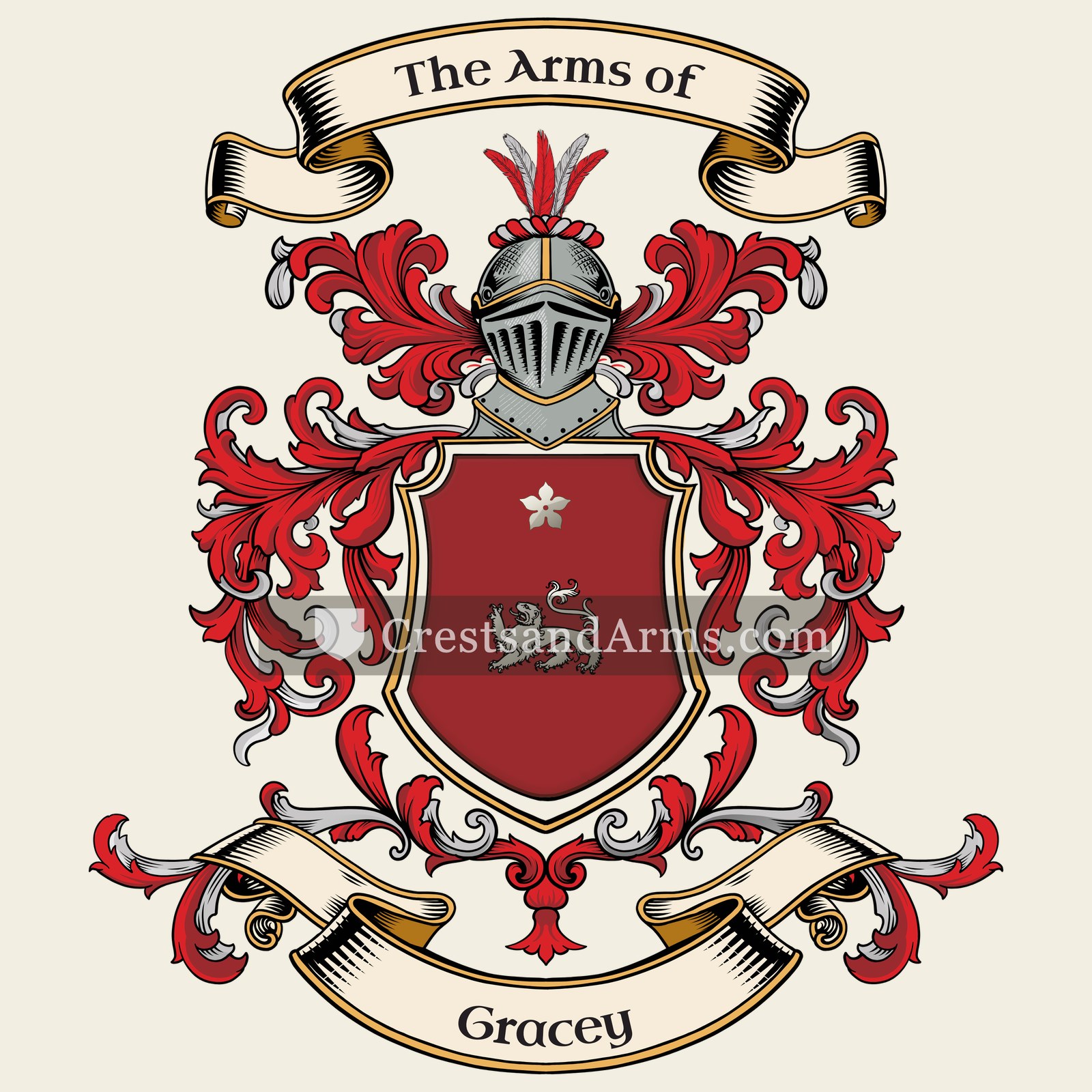 The Gracey coat of arms