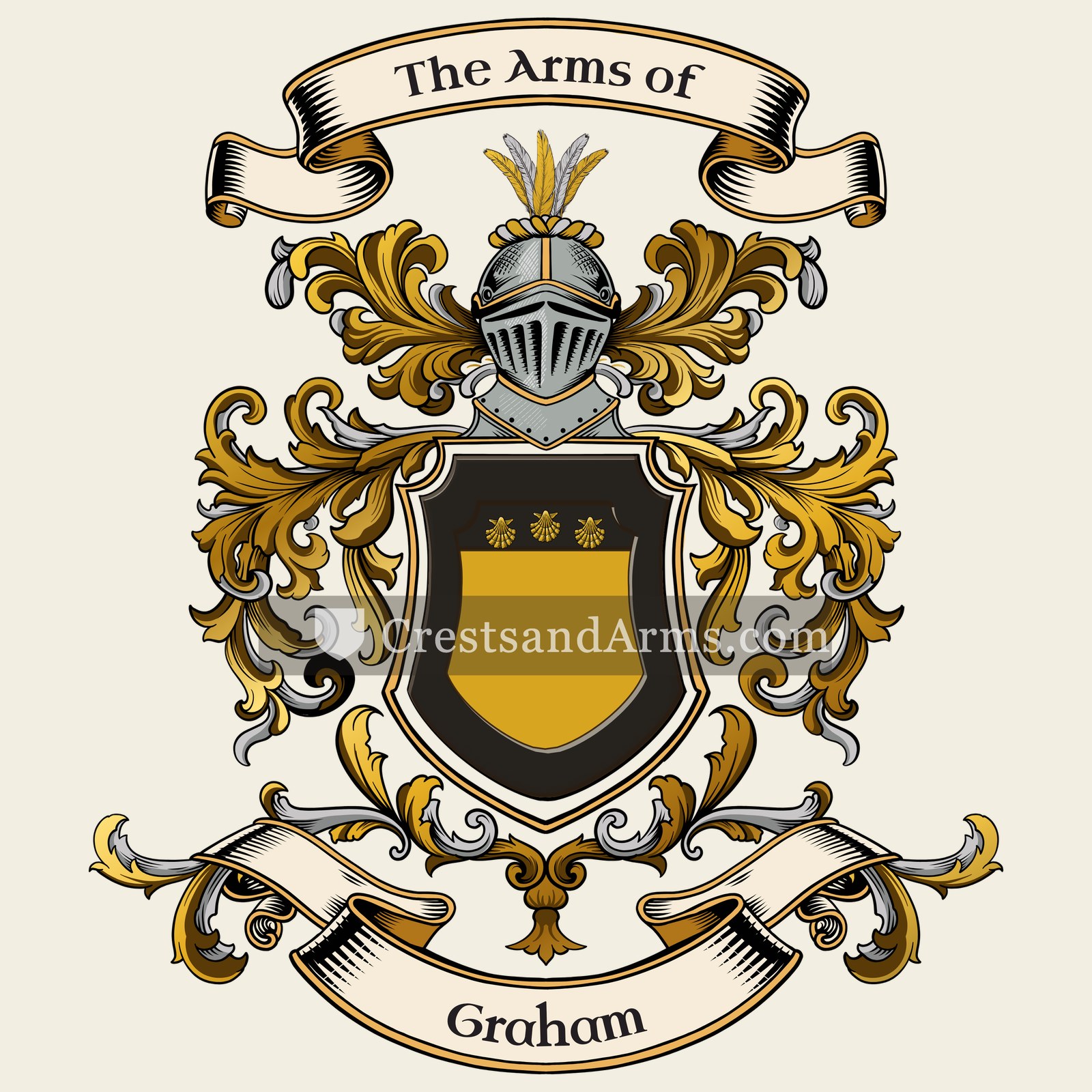 The Graham coat of arms
