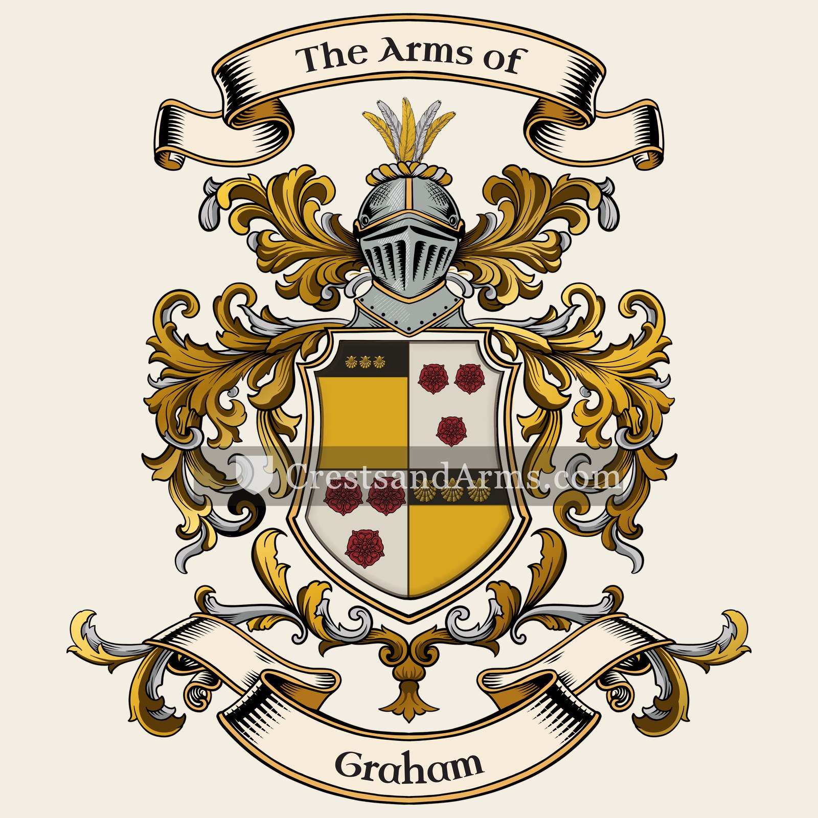 The Graham coat of arms