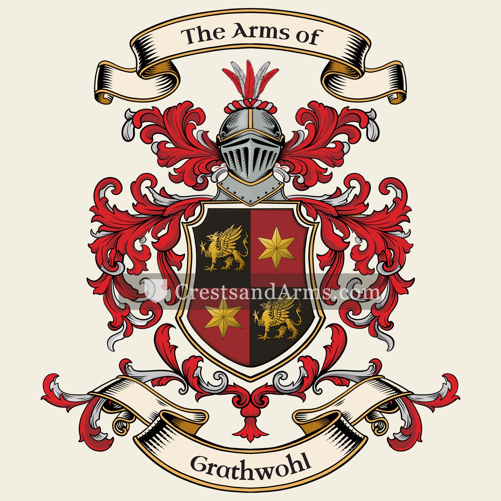 The Grathwohl coat of arms