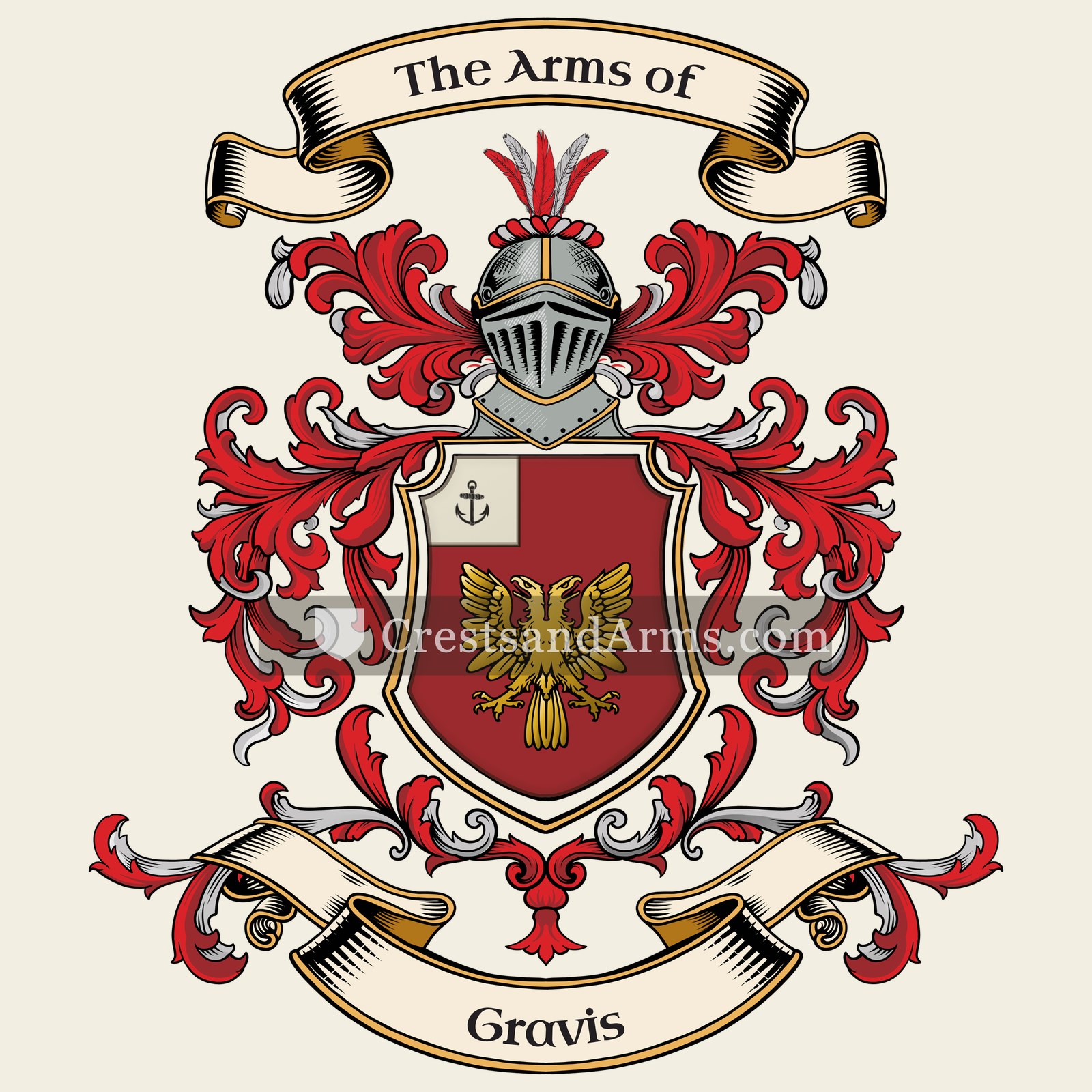The Gravis coat of arms