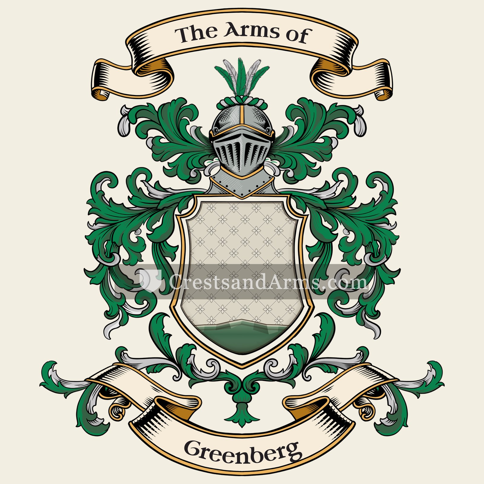 The Greenberg coat of arms