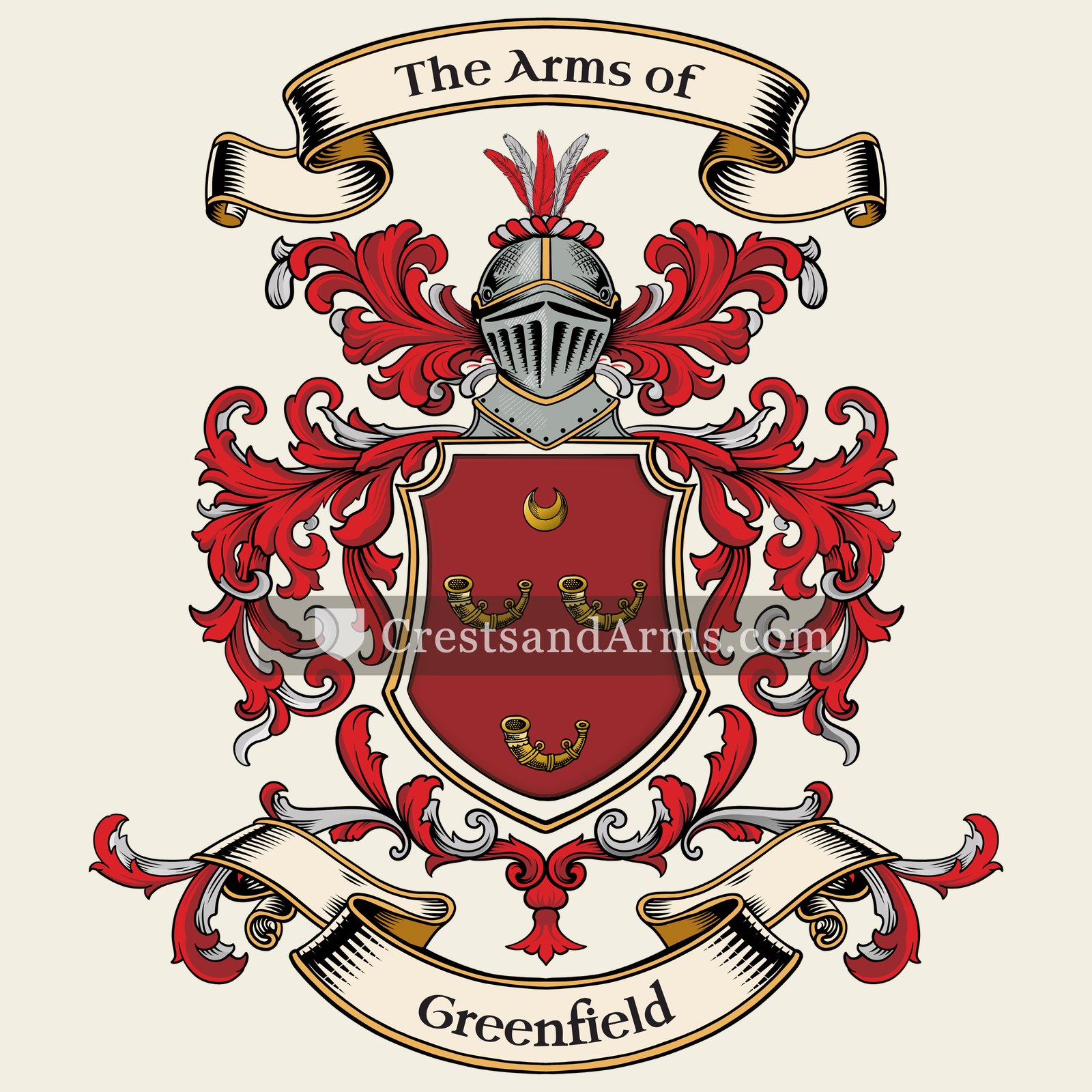 The Greenfield coat of arms