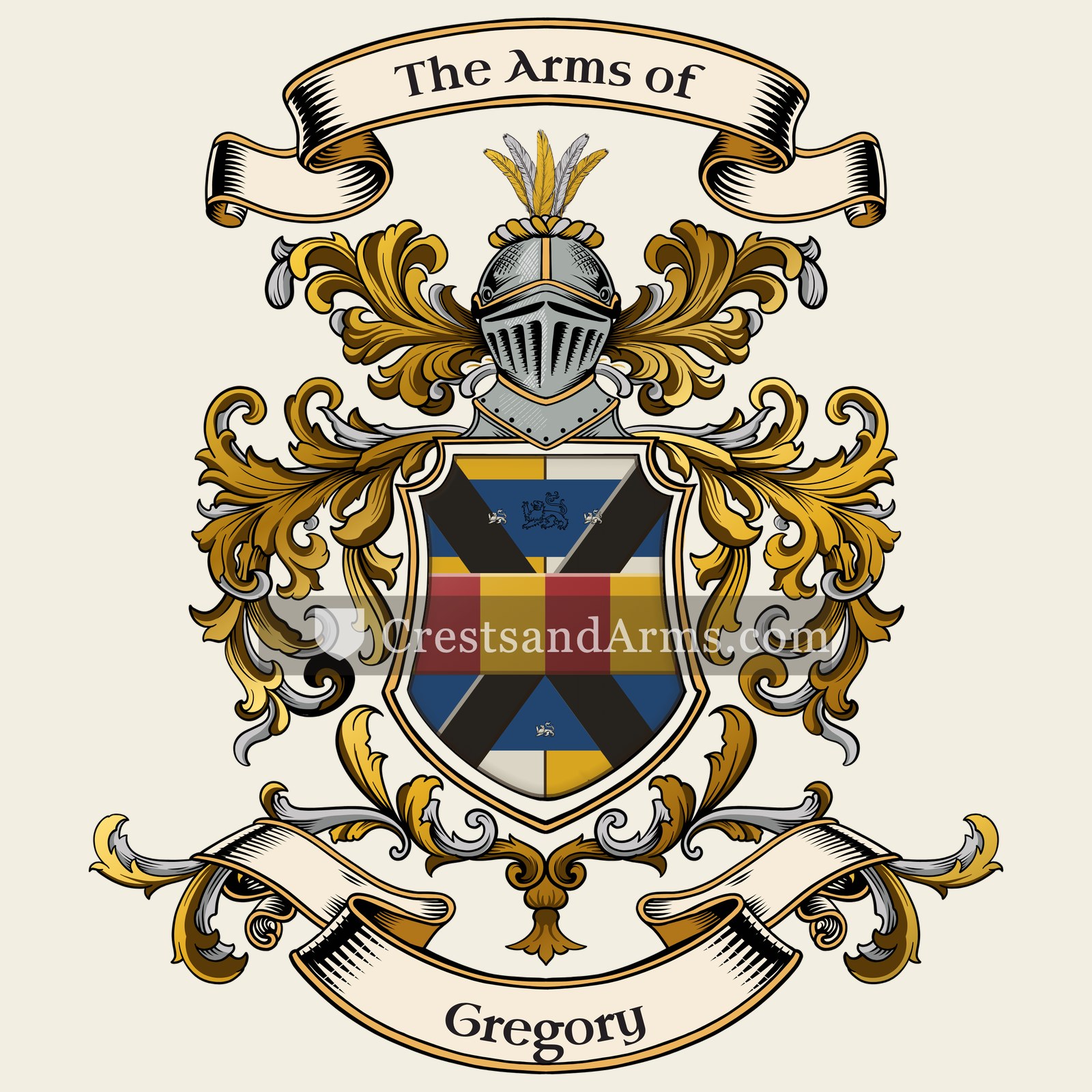 The Gregory coat of arms