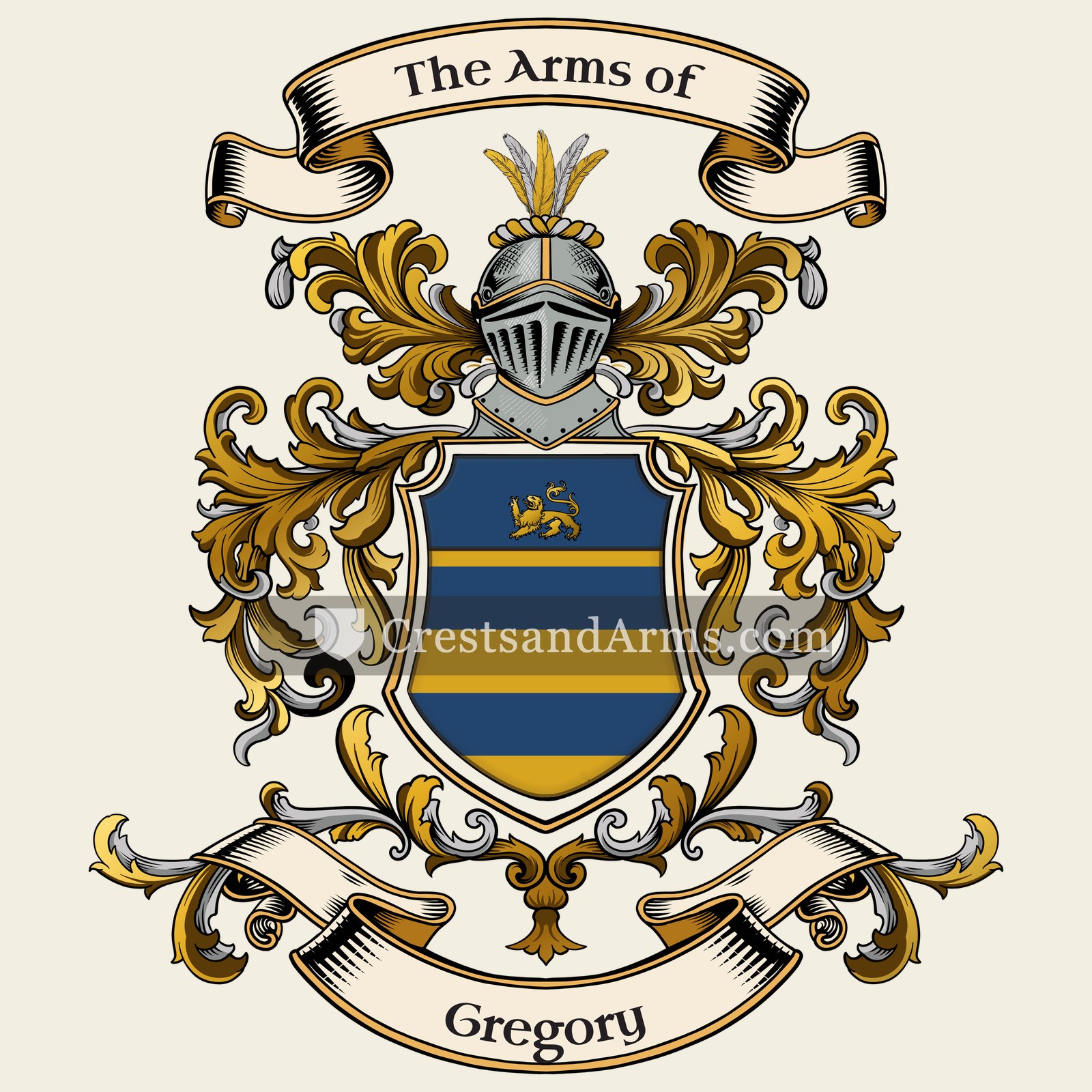 The Gregory coat of arms