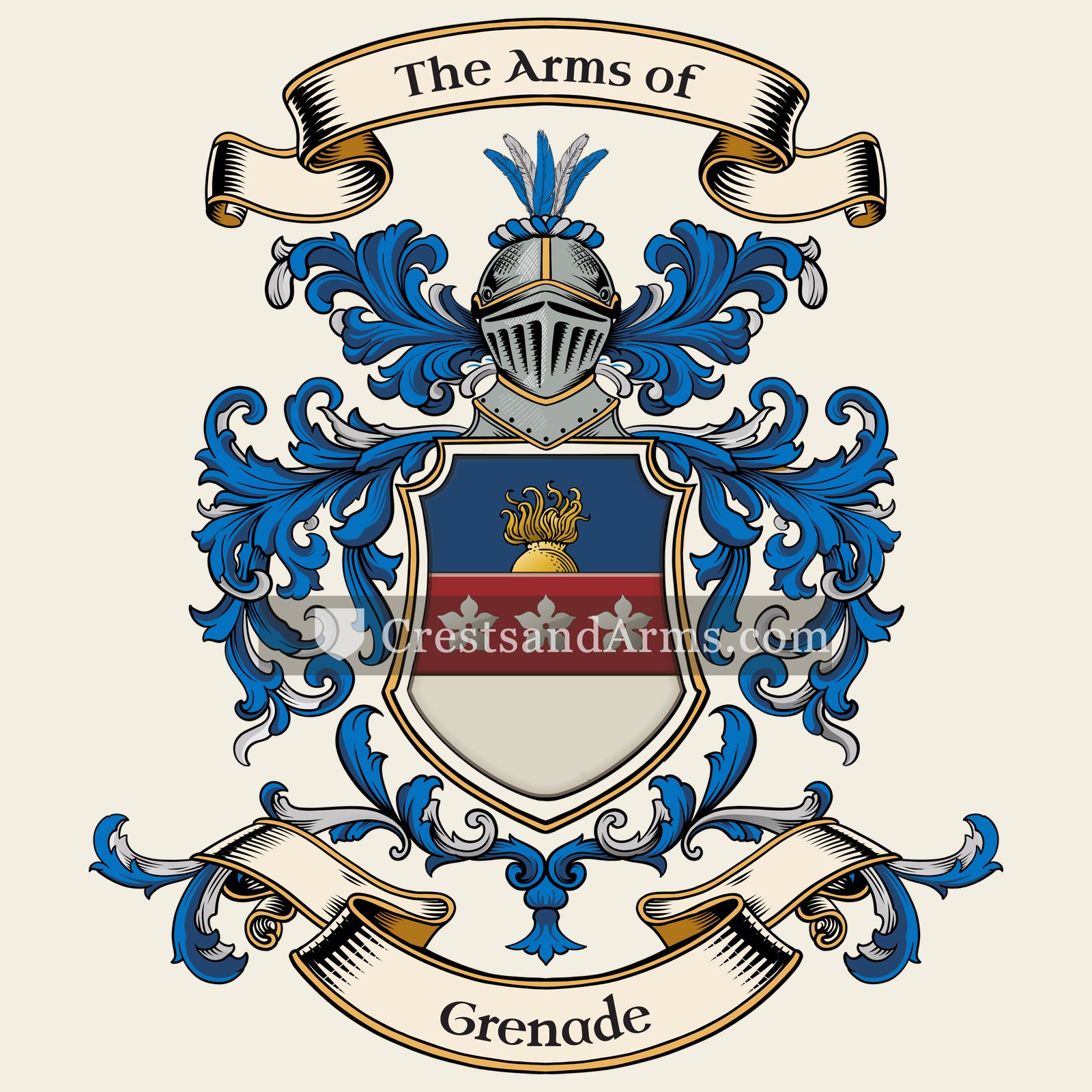 The Grenade coat of arms