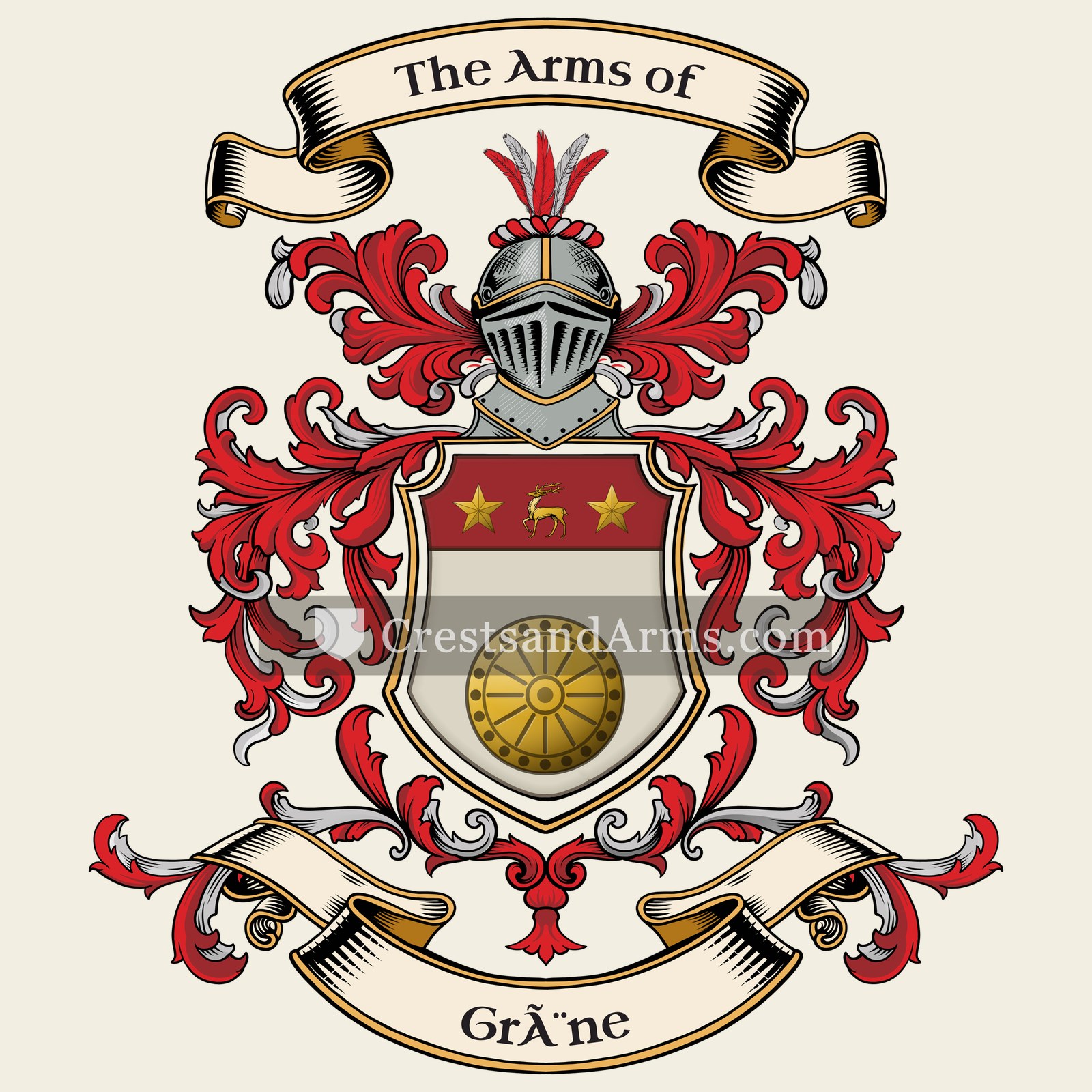 The Grène coat of arms