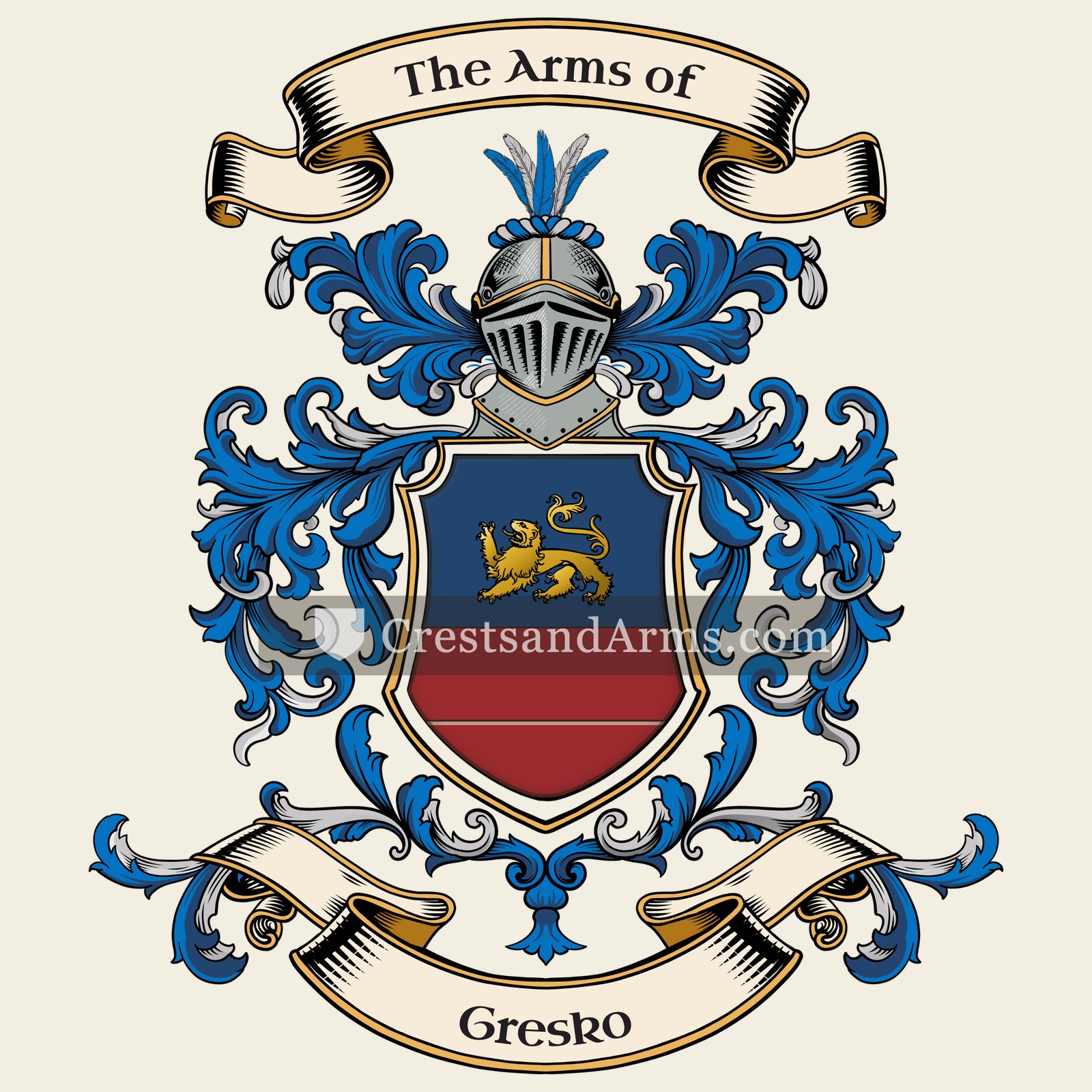 The Gresko coat of arms