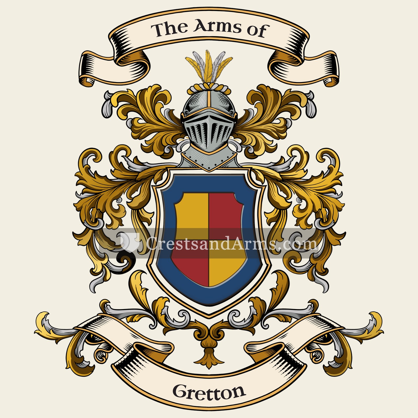 The Gretton coat of arms
