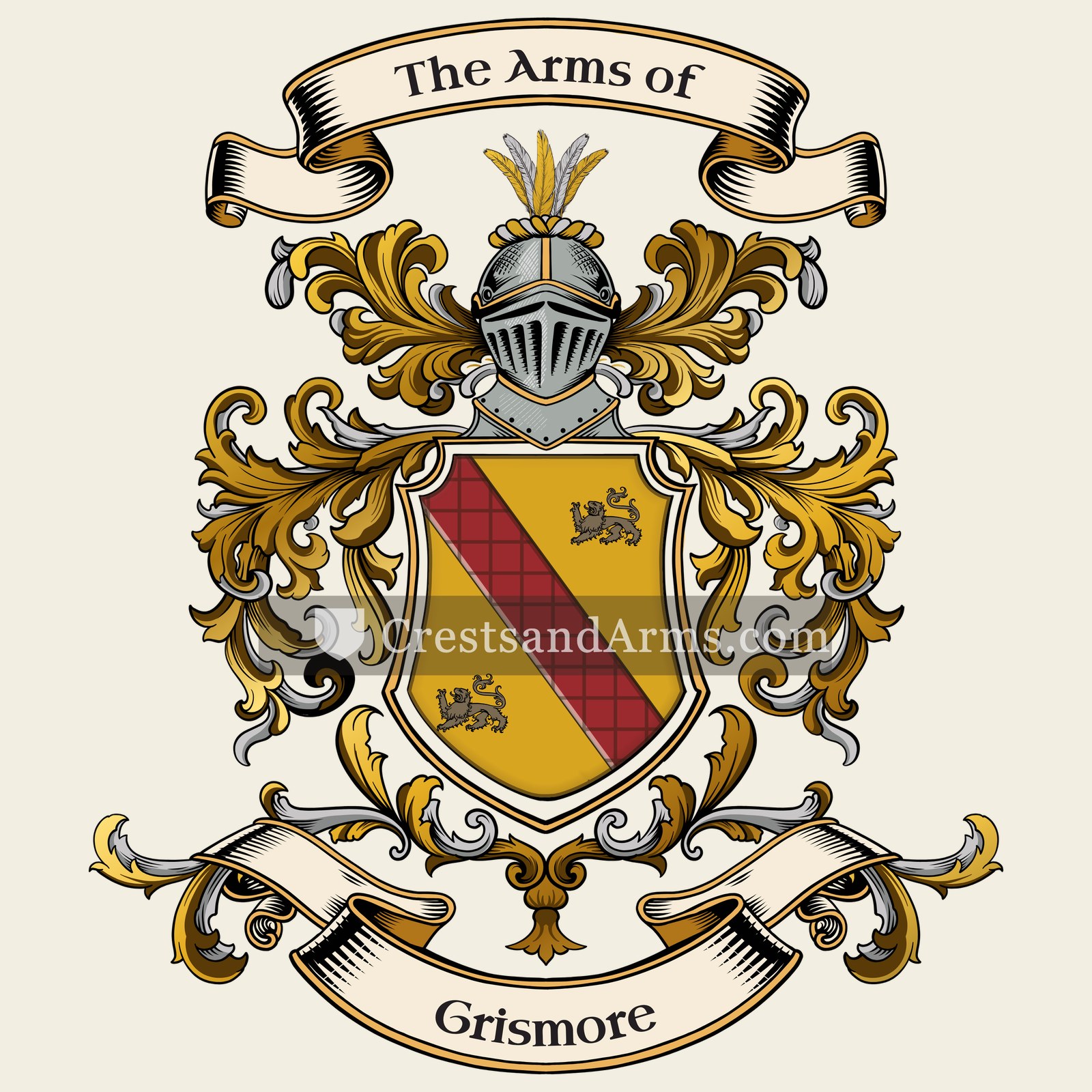 The Grismore coat of arms