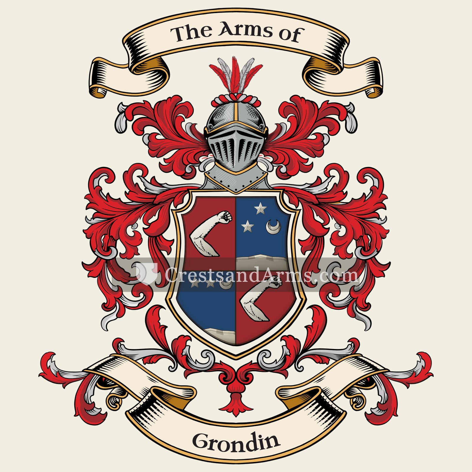 The Grondin coat of arms