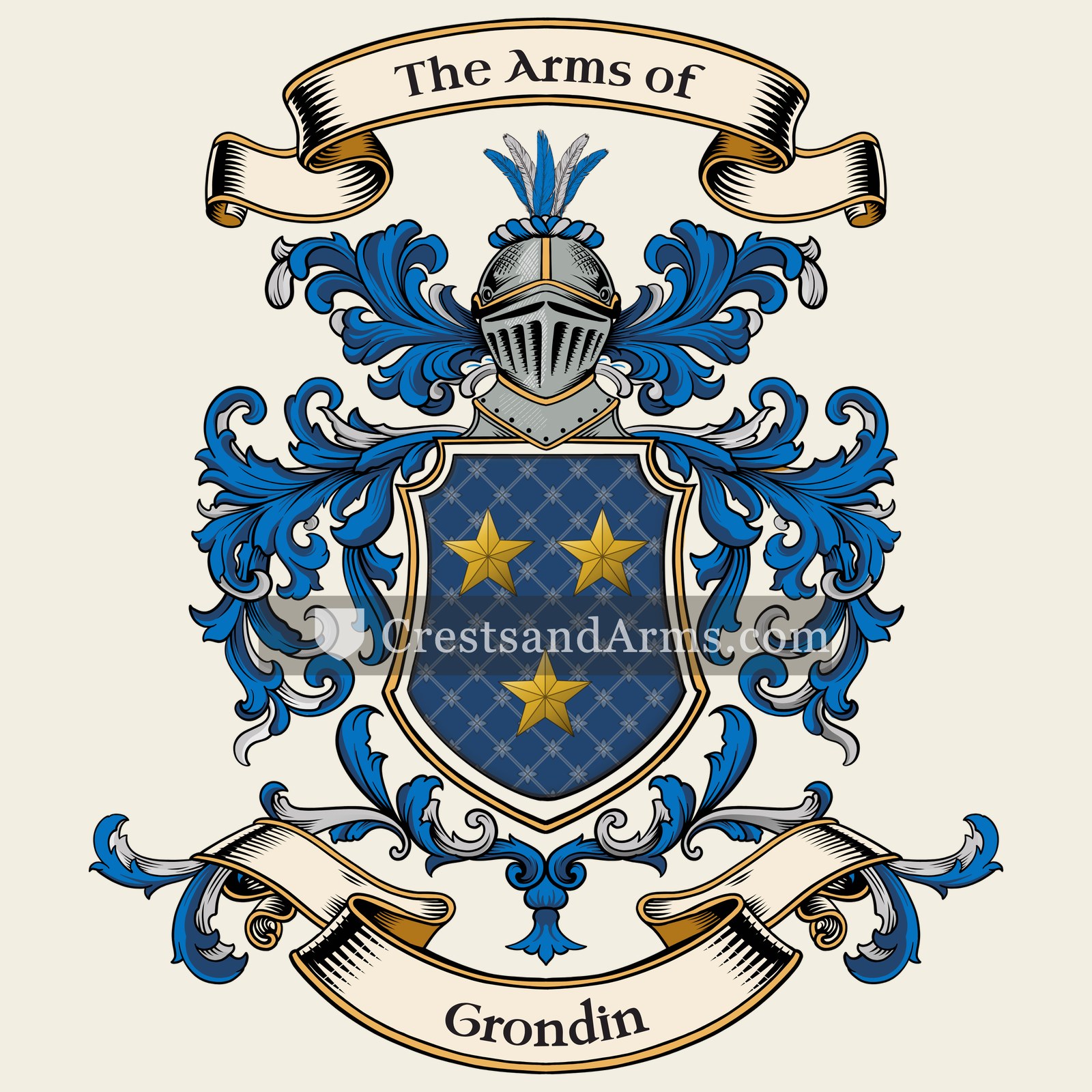 The Grondin coat of arms