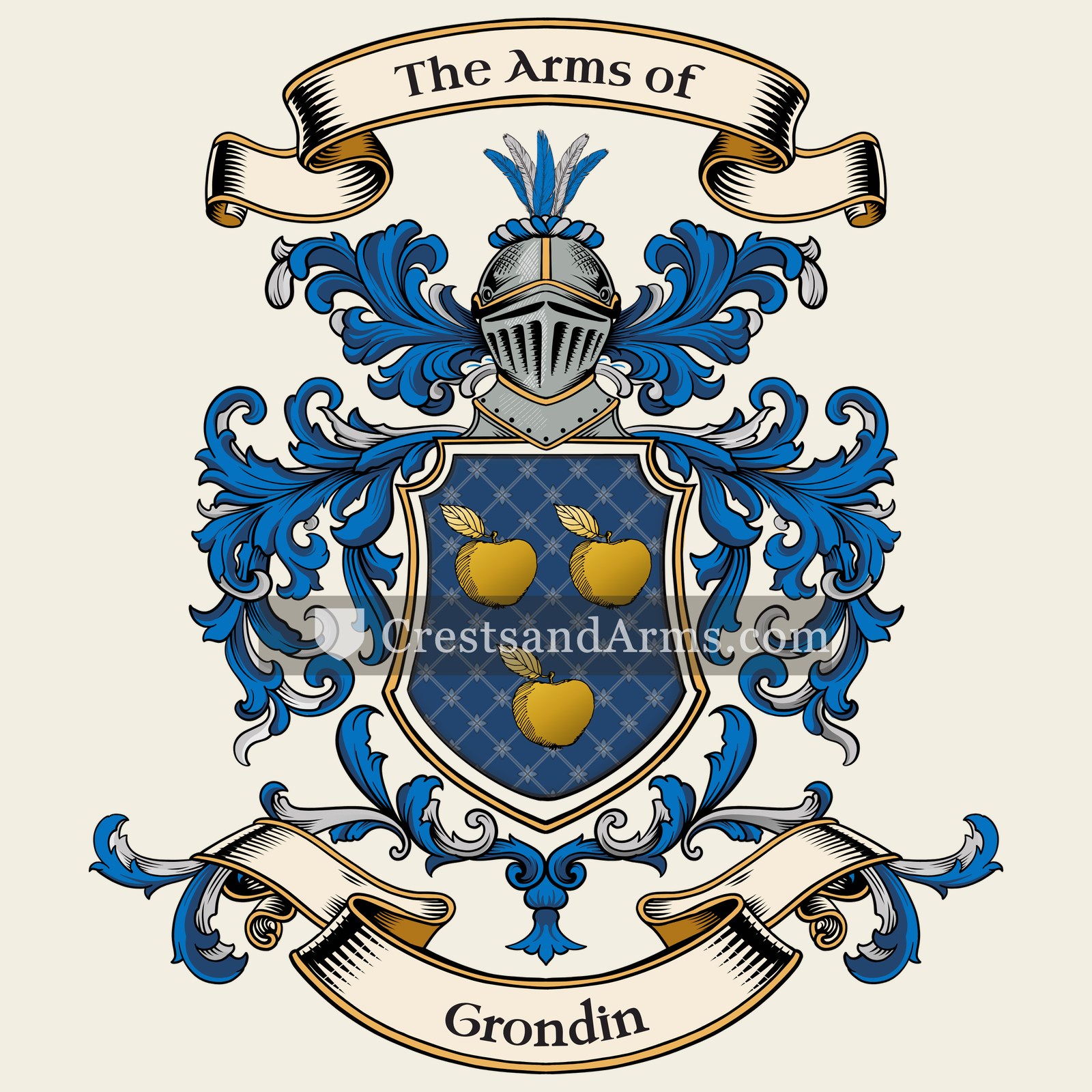 The Grondin coat of arms