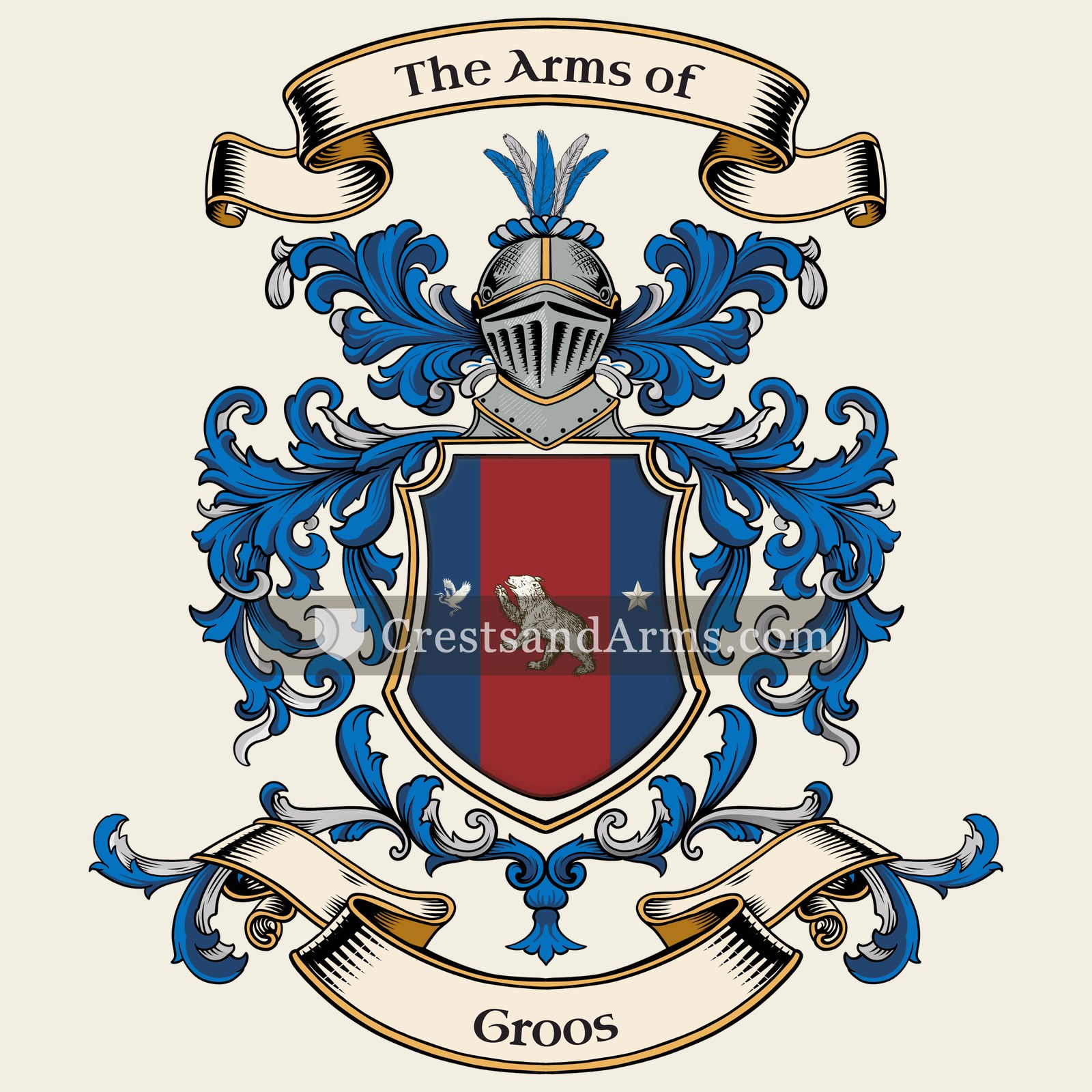 The Groos coat of arms