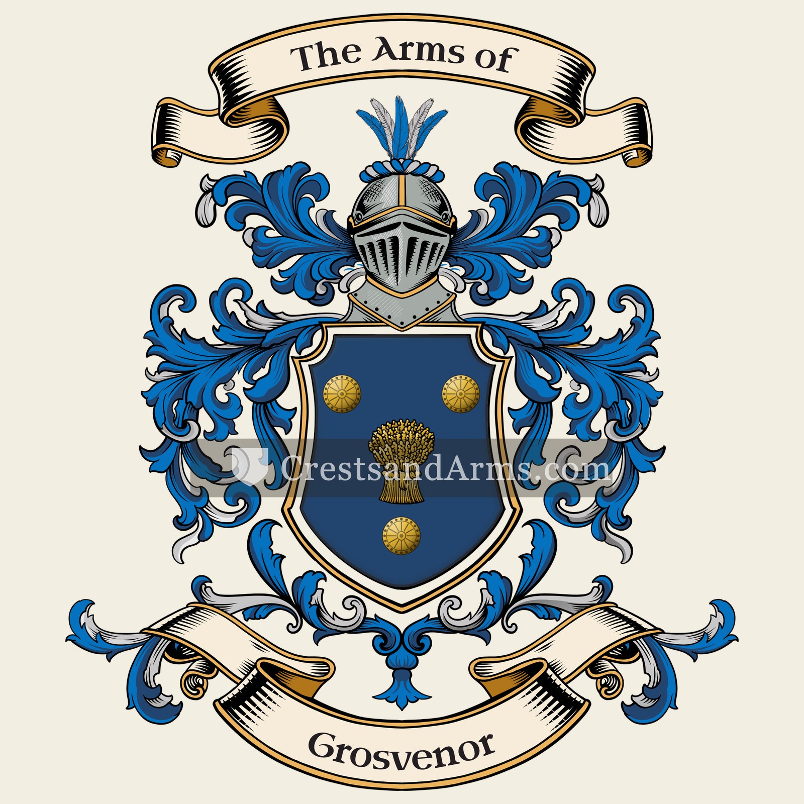 The Grosvenor coat of arms