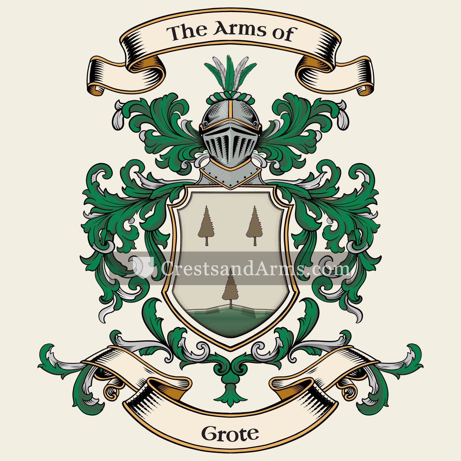 The Grote coat of arms