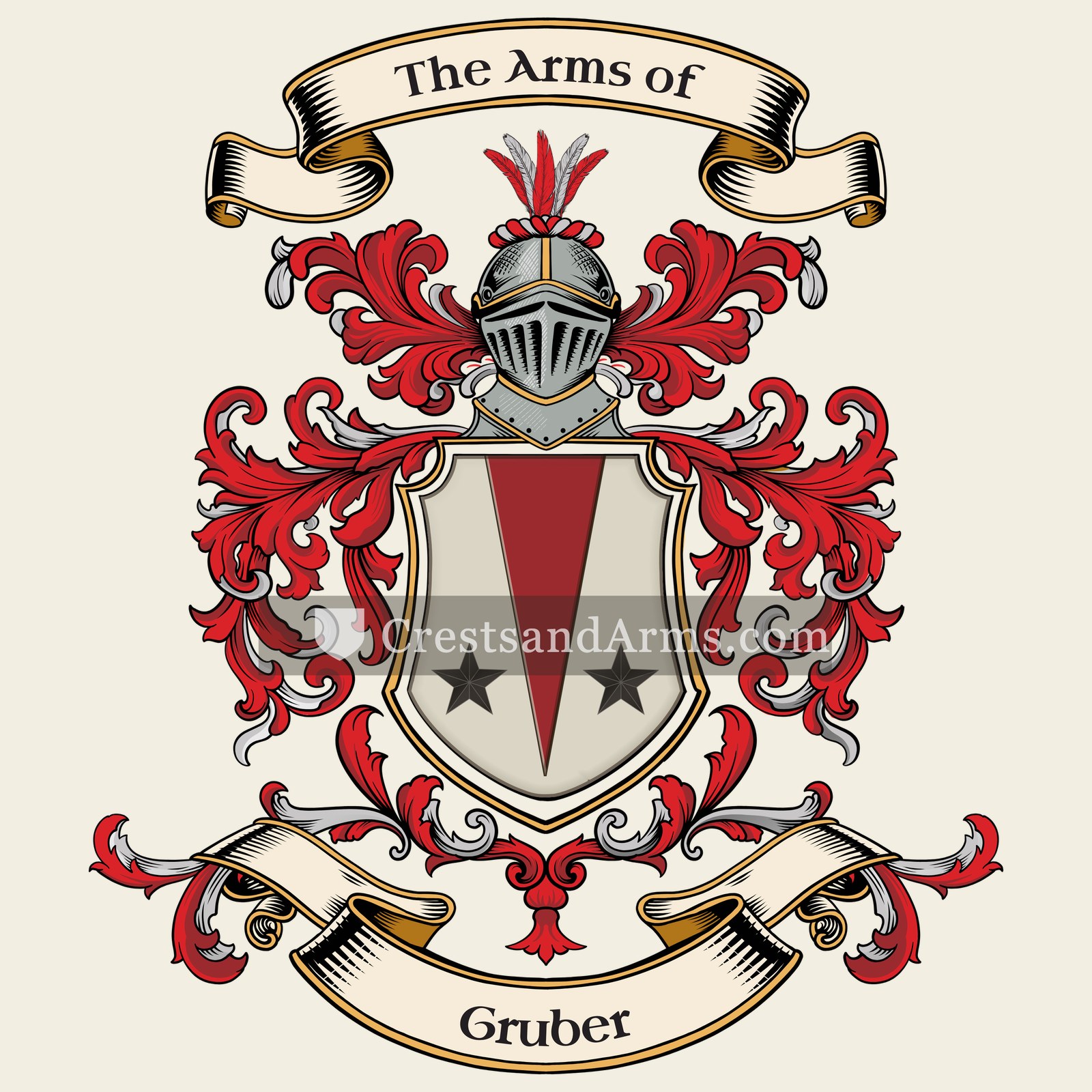 The Gruber coat of arms