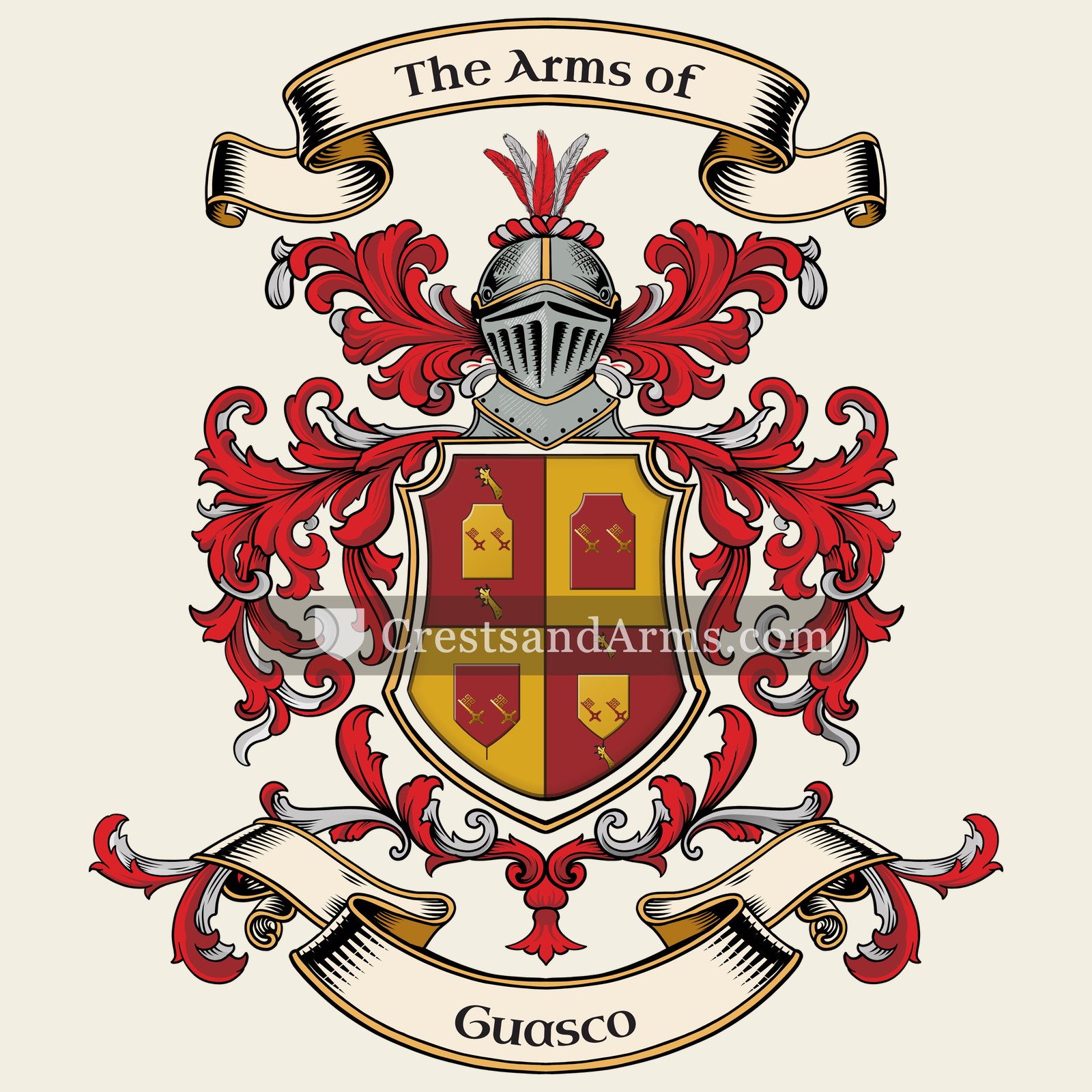 The Guasco coat of arms