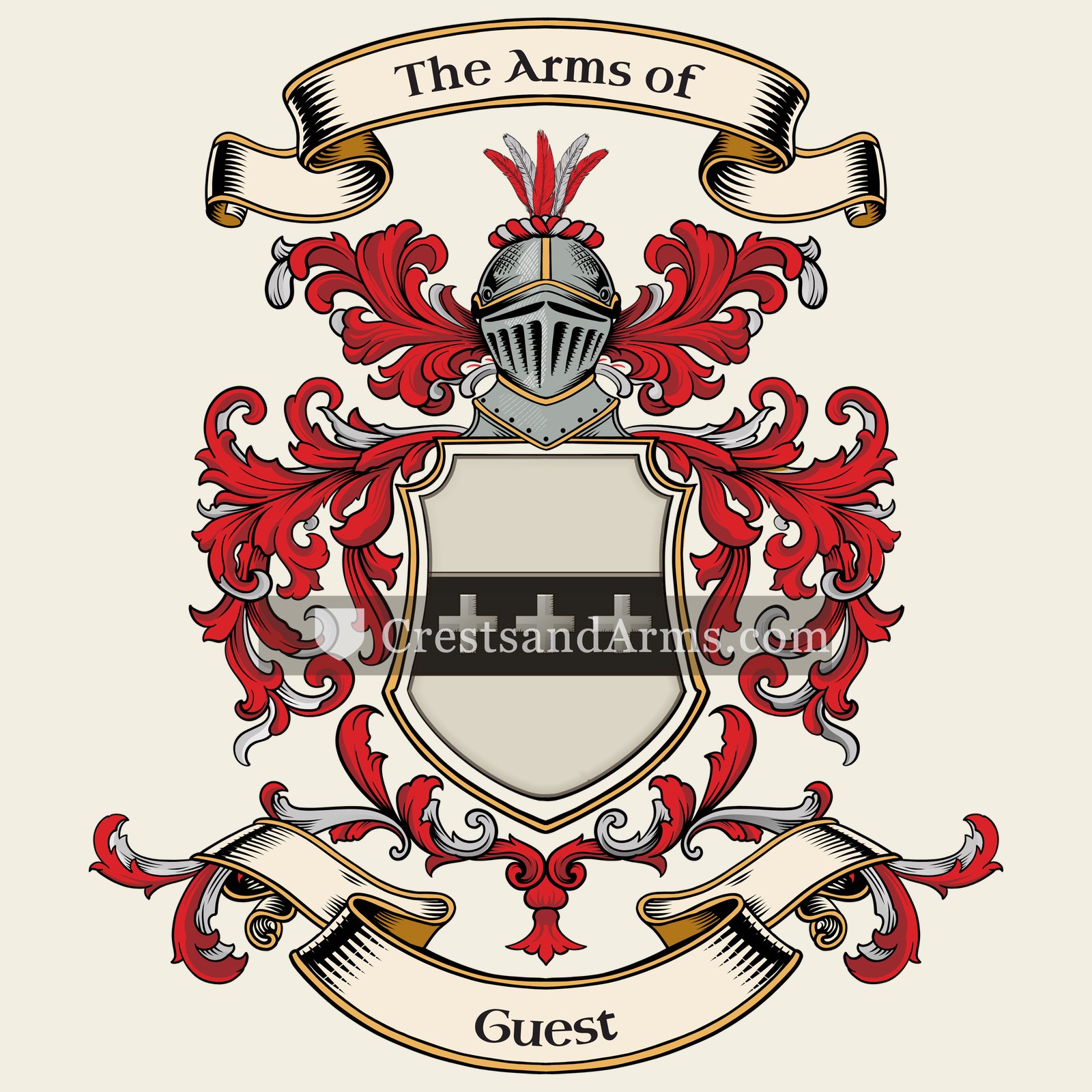 The Guest coat of arms