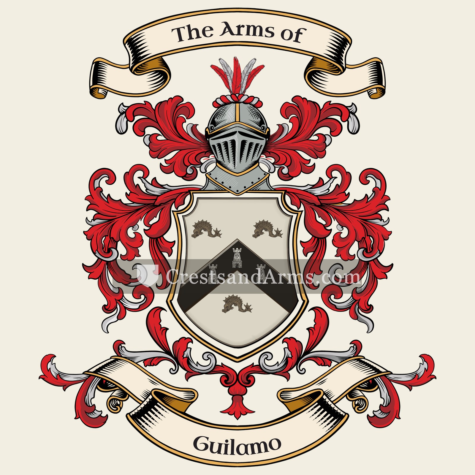 The arms