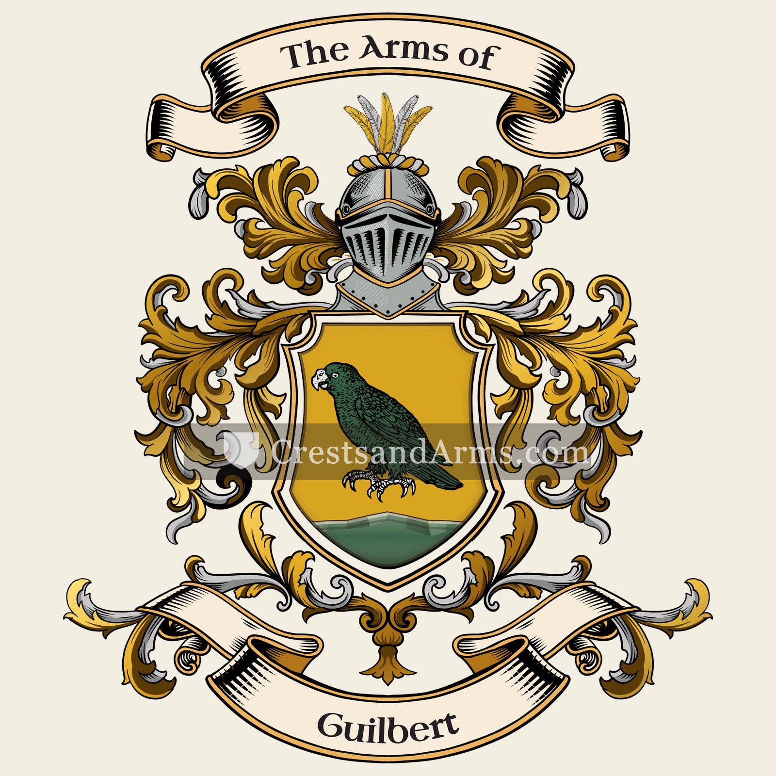 The Guilbert coat of arms