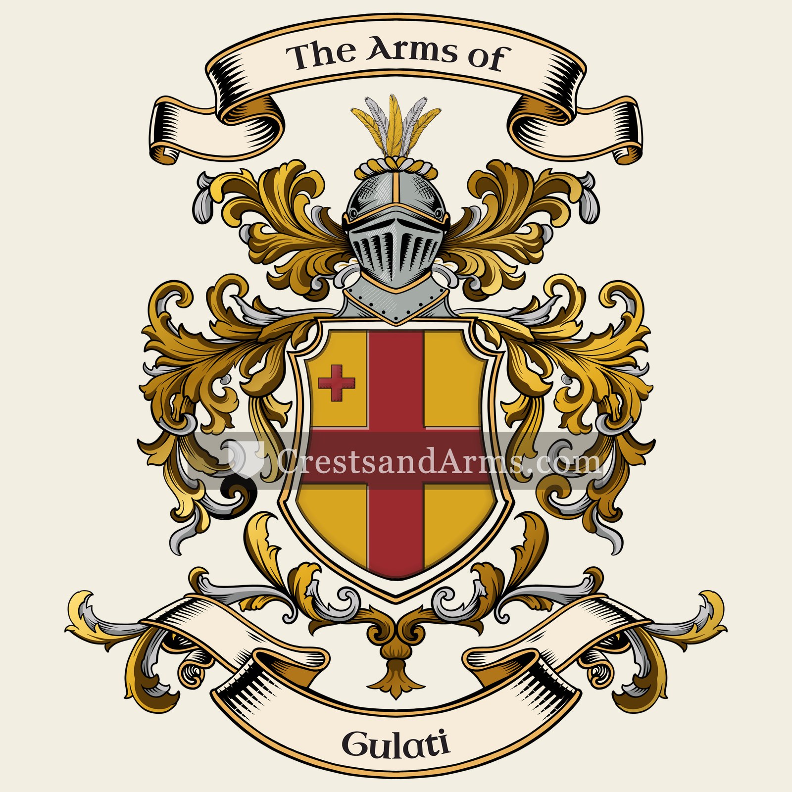 The Gulati coat of arms