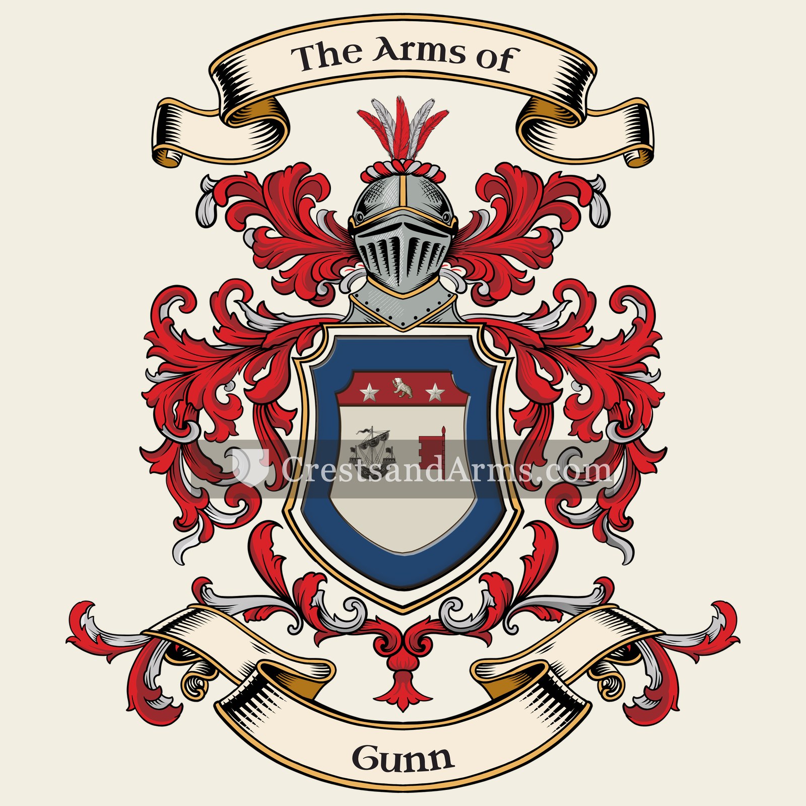 The Gunn coat of arms