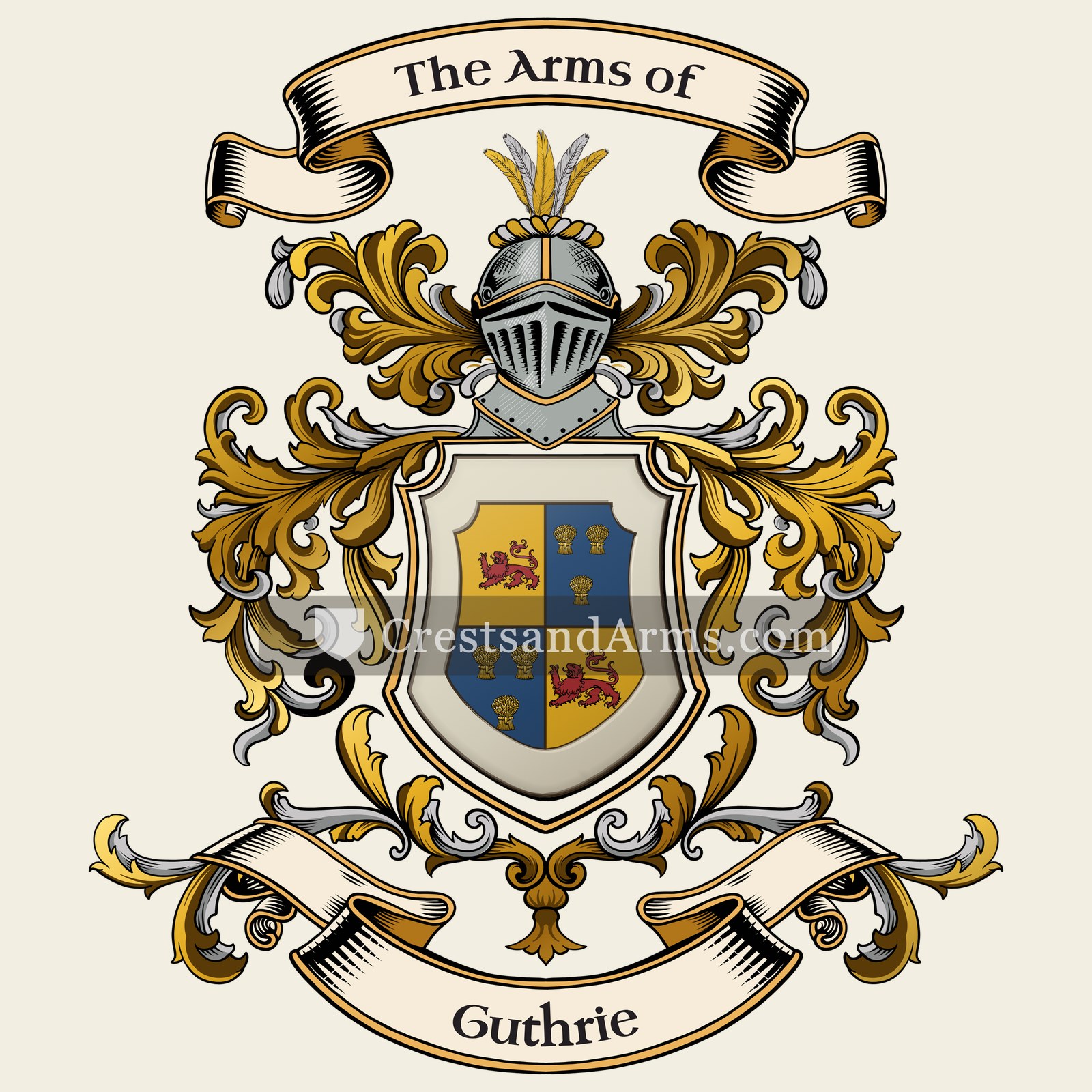 The Guthrie coat of arms