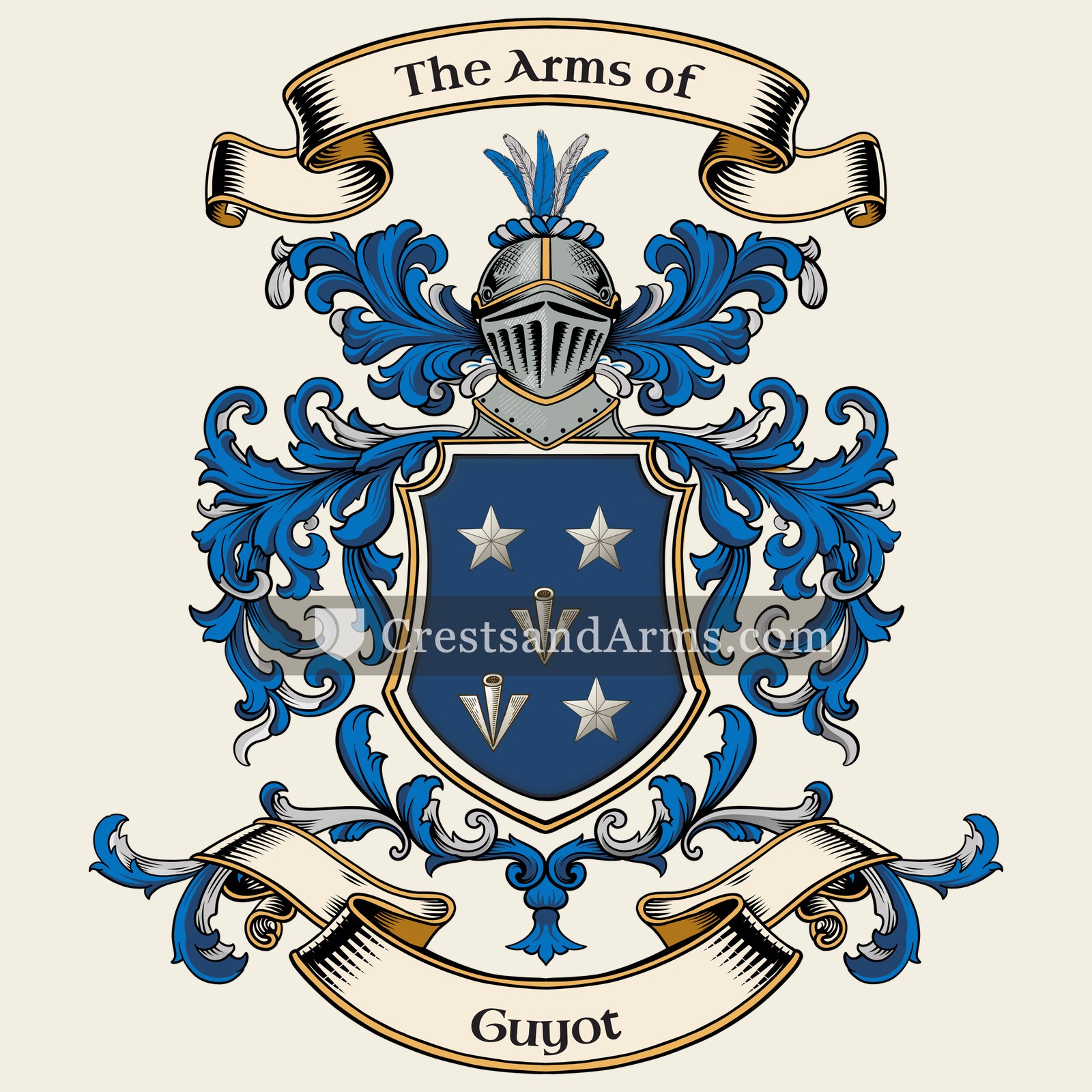 The Guyot coat of arms