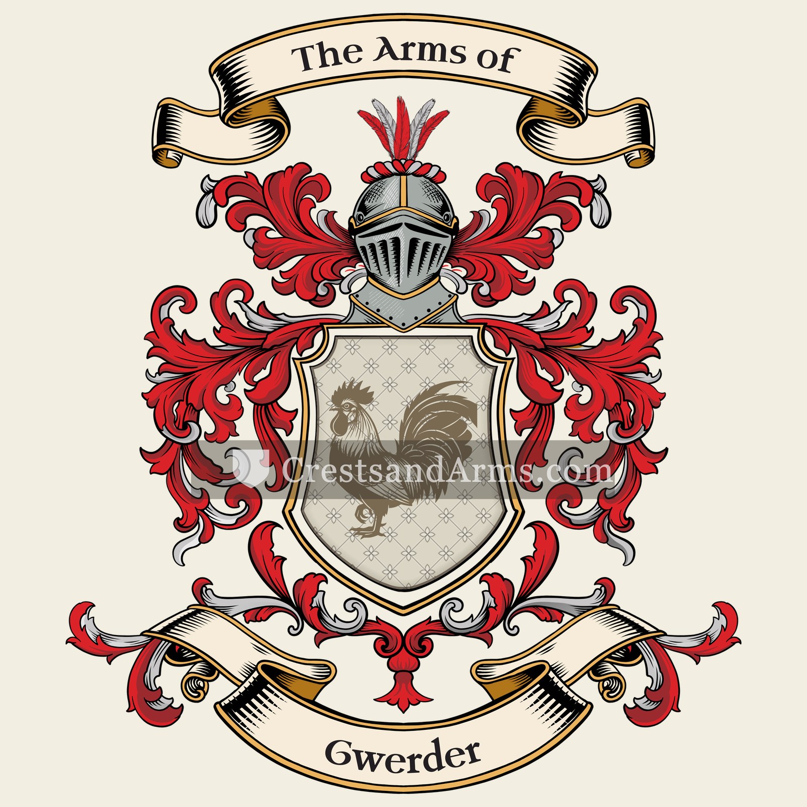 The Gwerder coat of arms