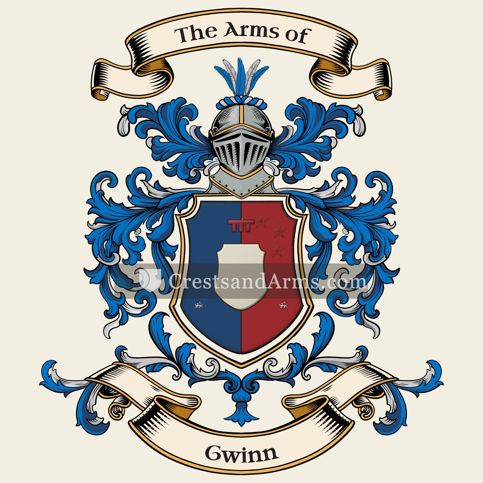 The Gwinn coat of arms