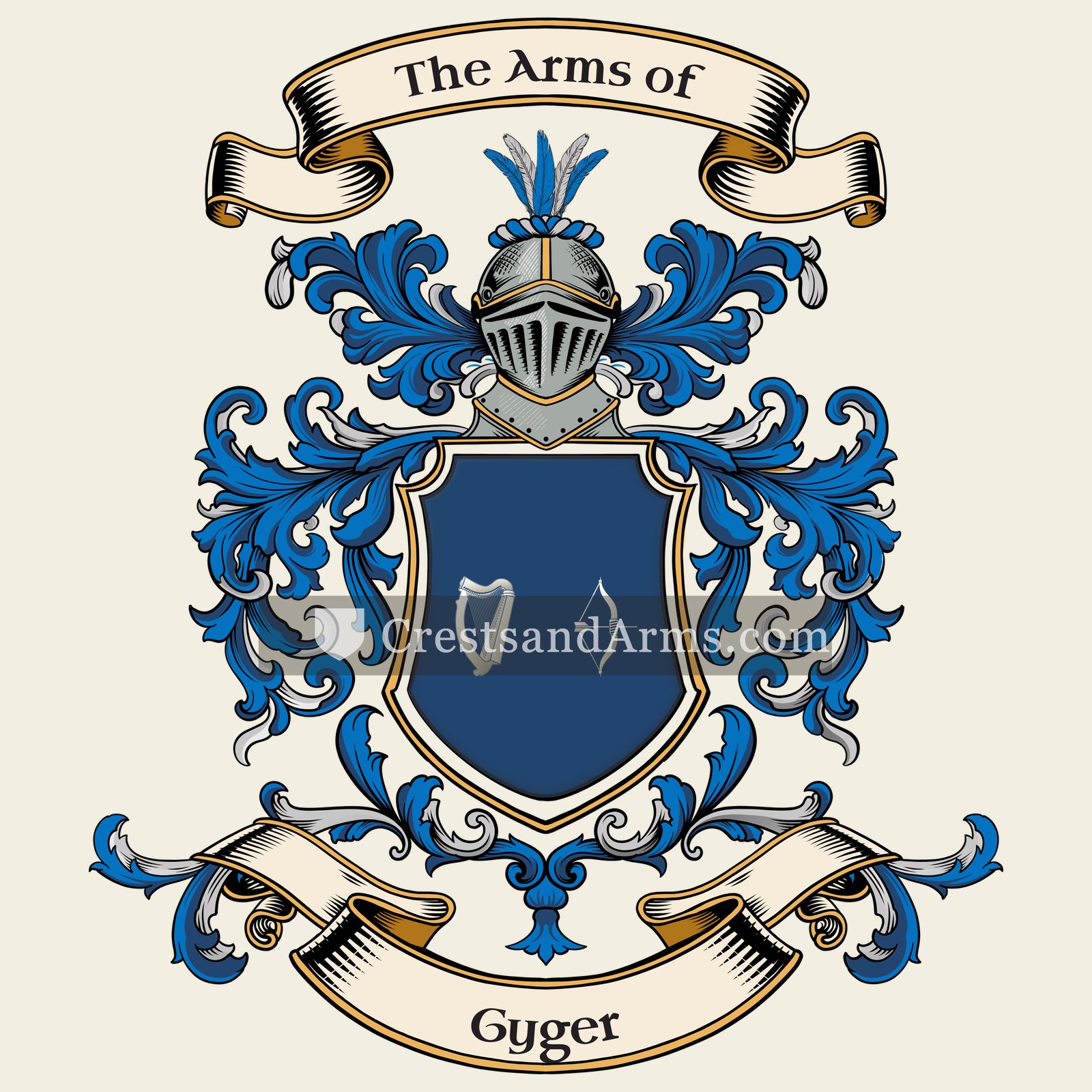 The Gyger coat of arms