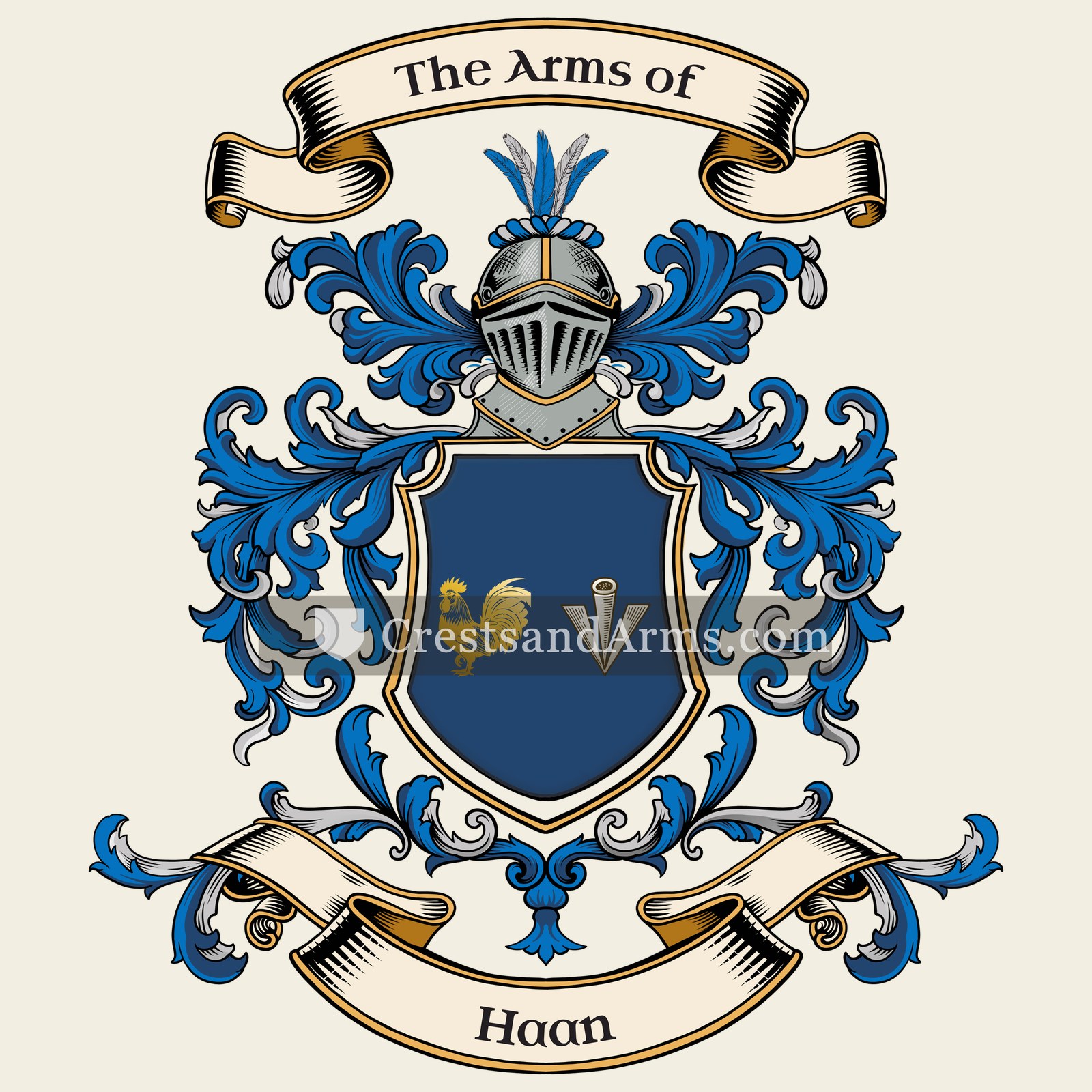 The Haan coat of arms