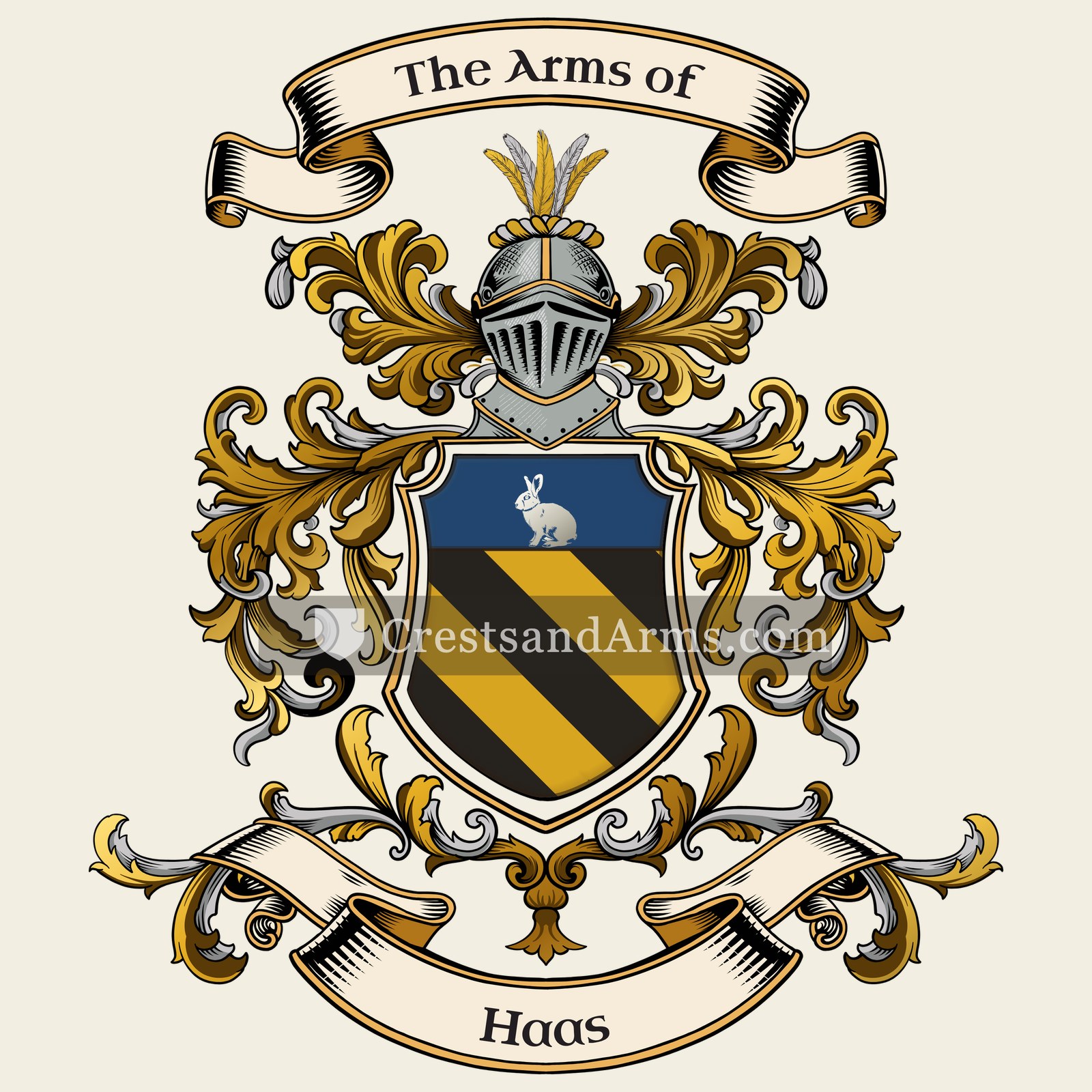 The Haas coat of arms