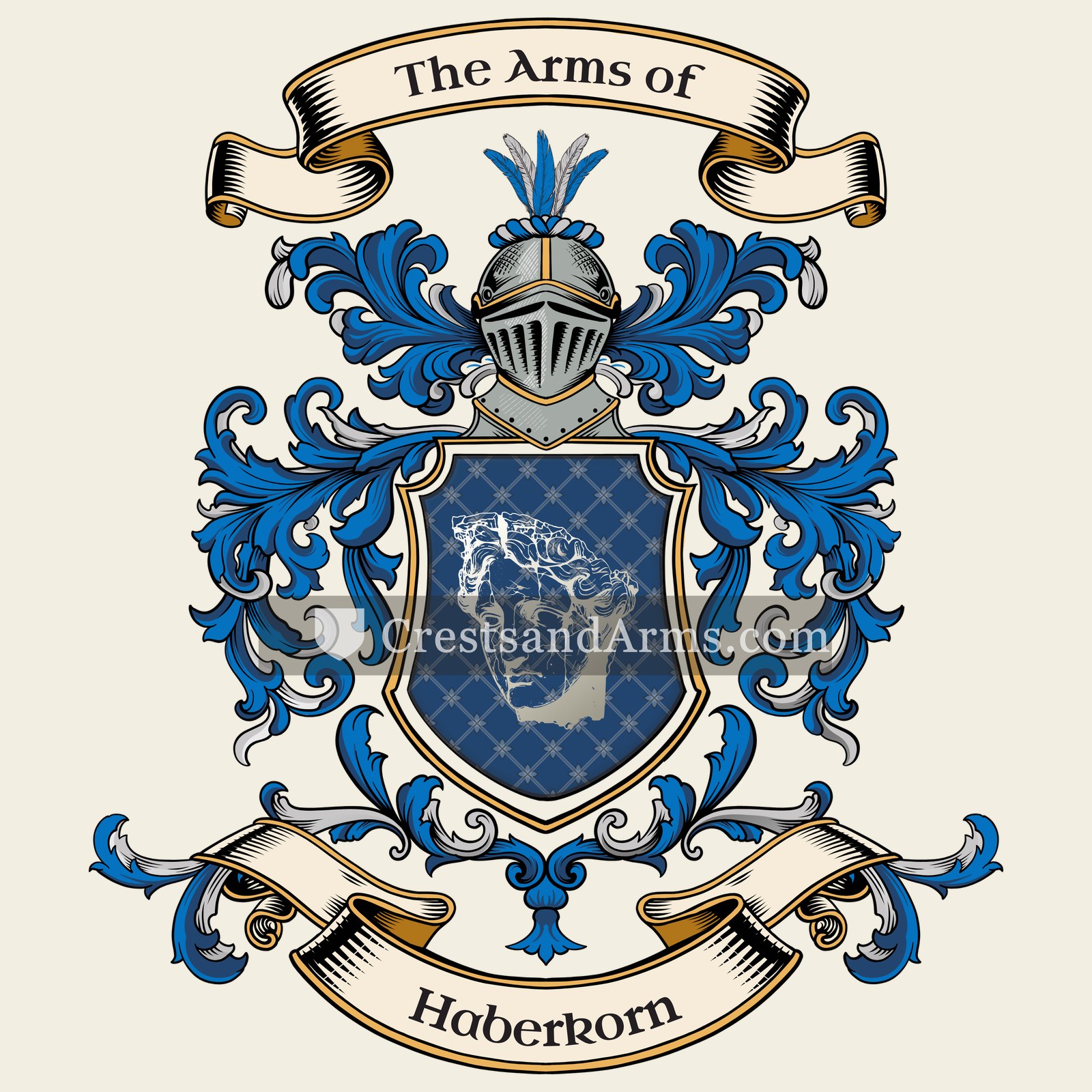 The Haberkorn coat of arms