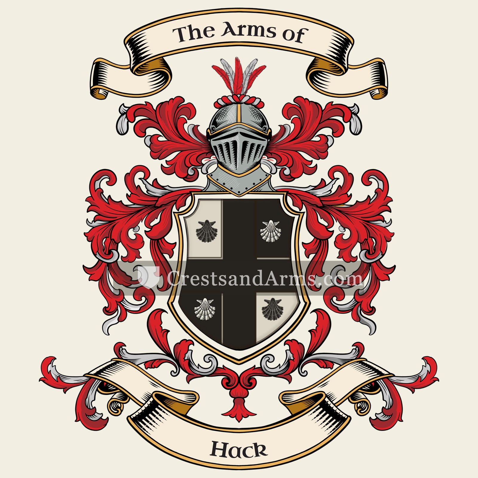 The Hack coat of arms