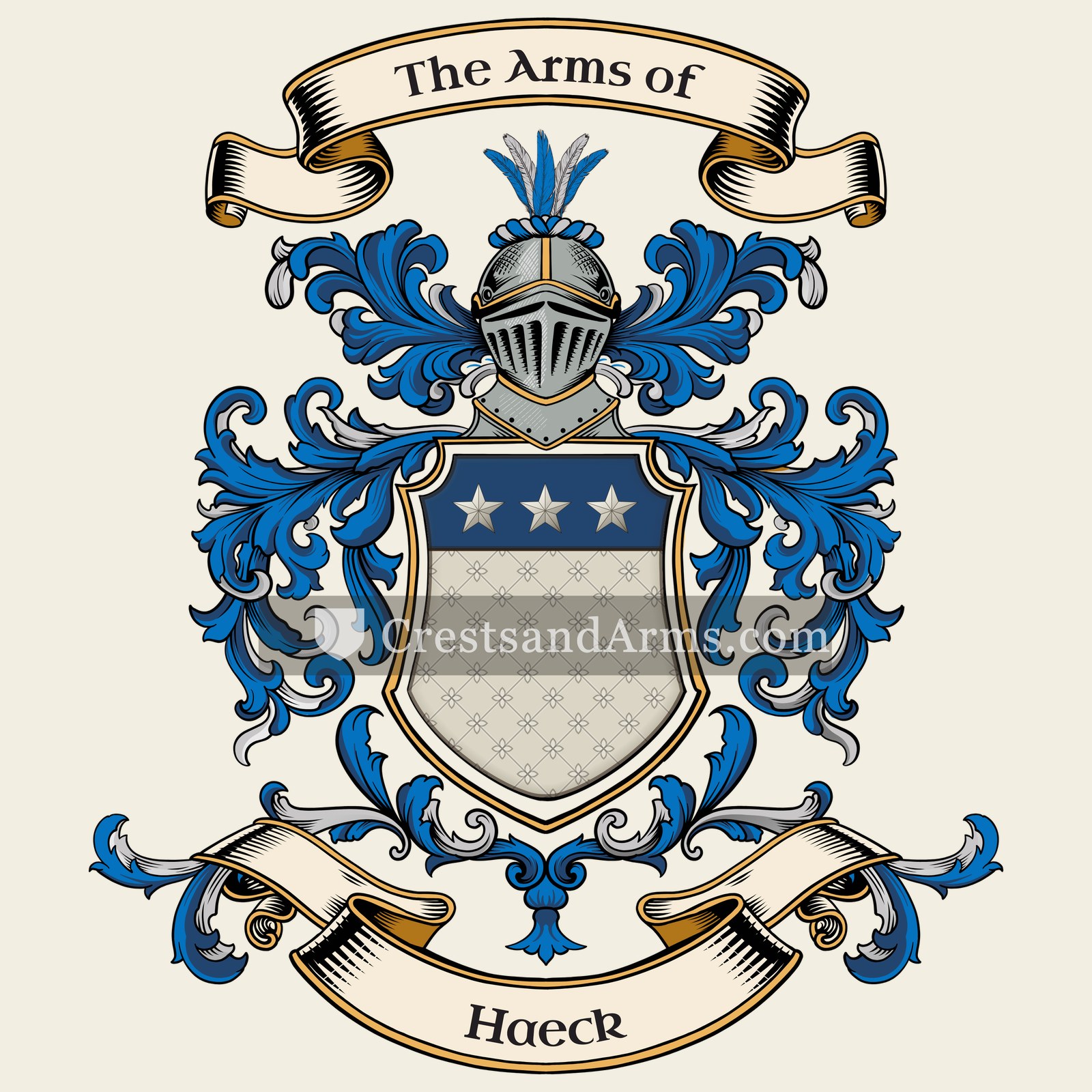 The Haeck coat of arms