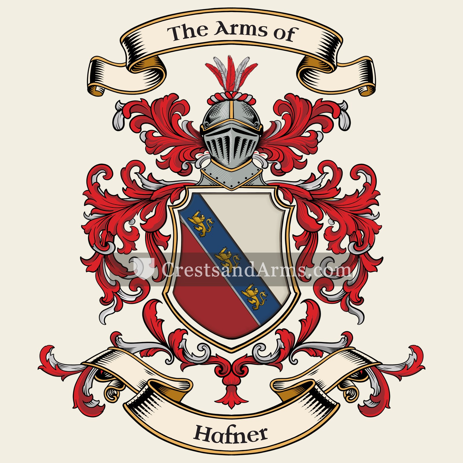 The Hafner coat of arms