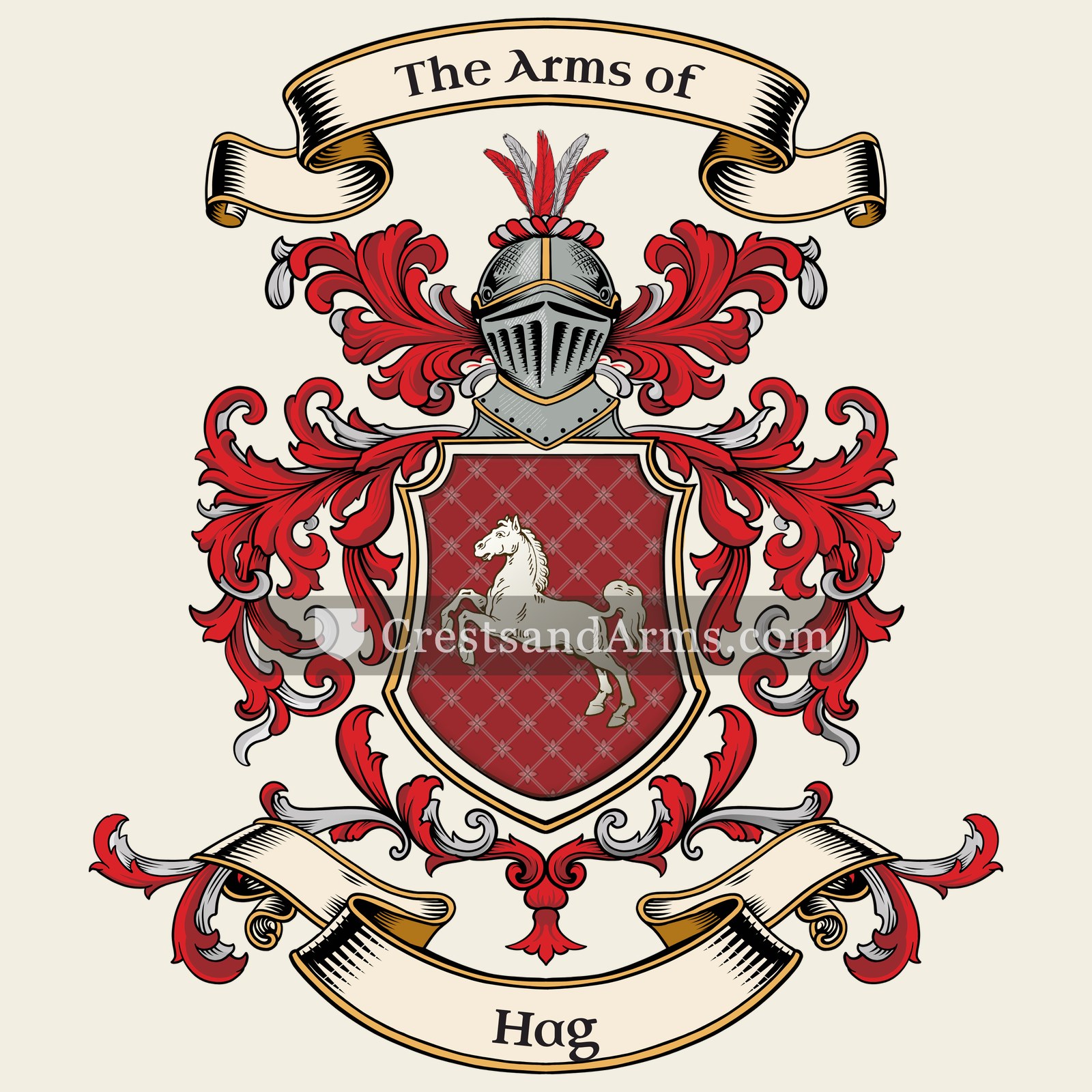 The Hag coat of arms