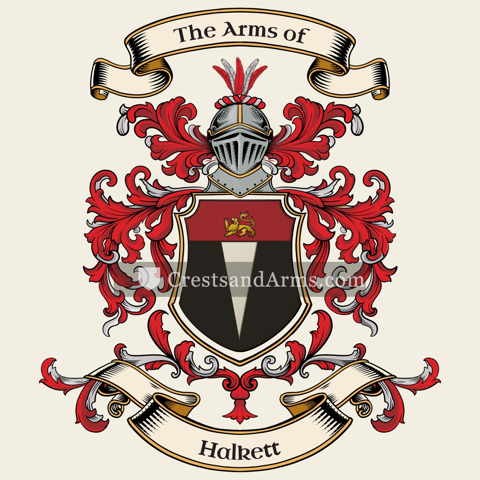 The Halkett coat of arms