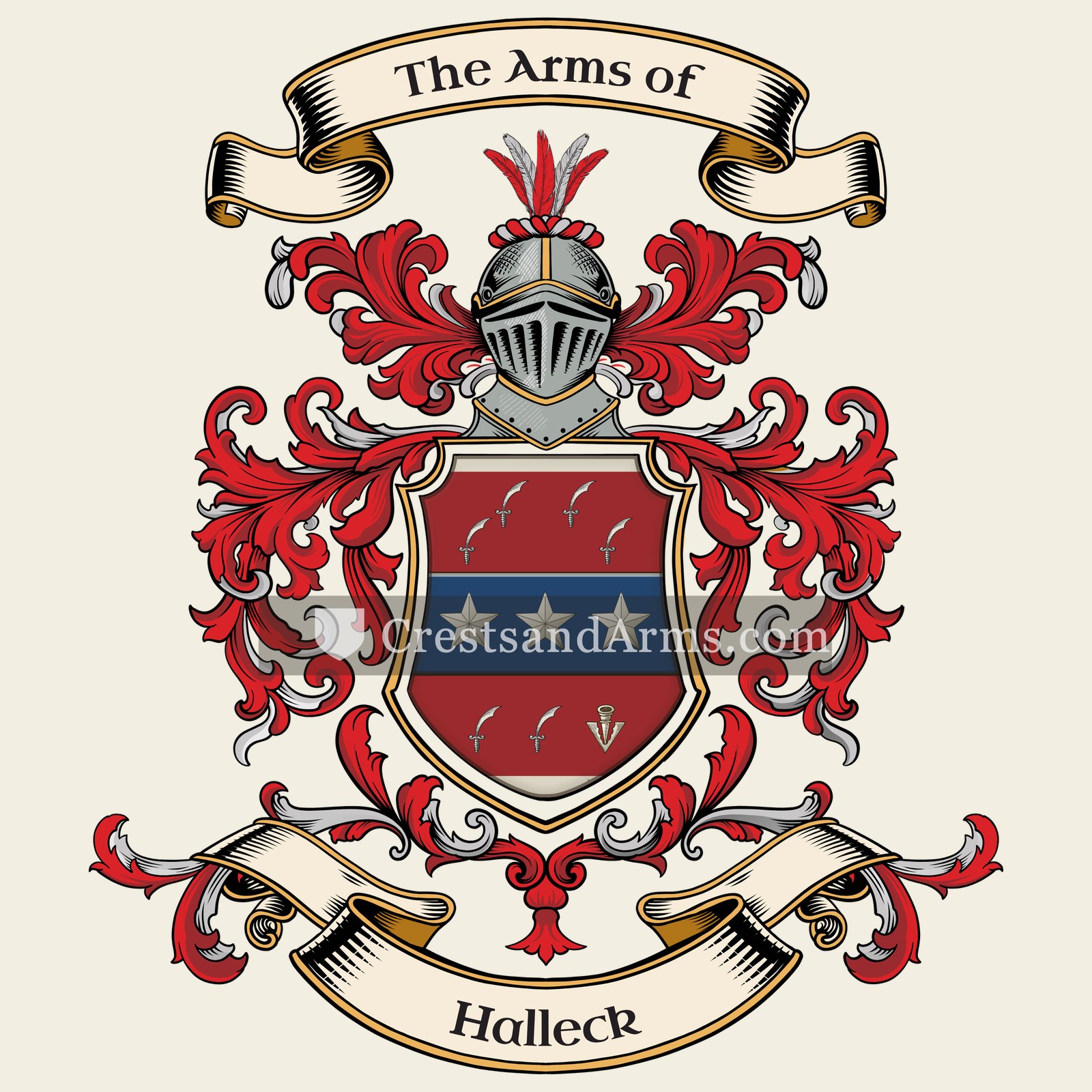 The arms