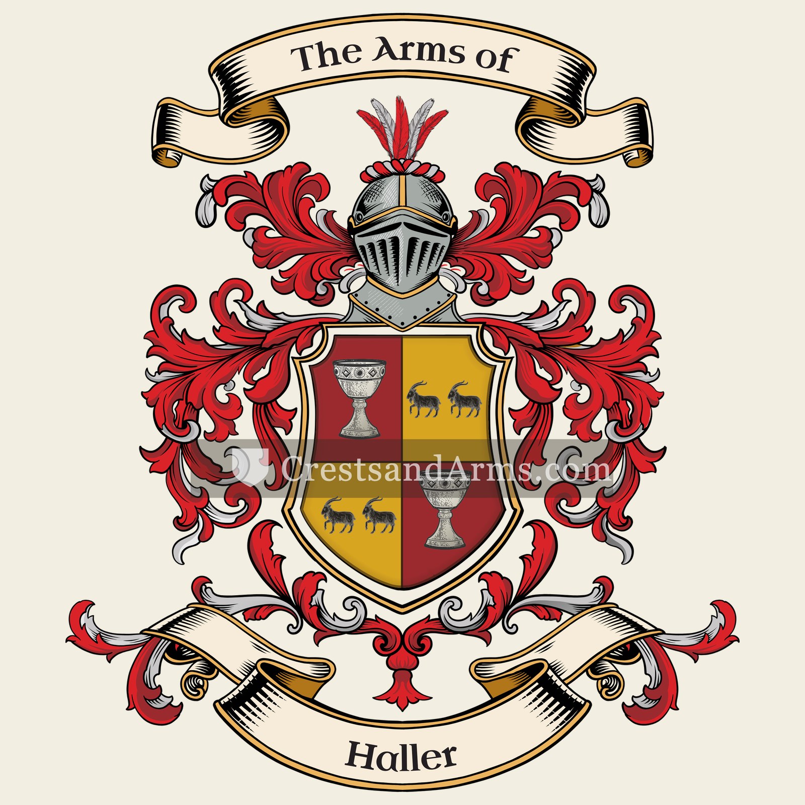 The Haller coat of arms