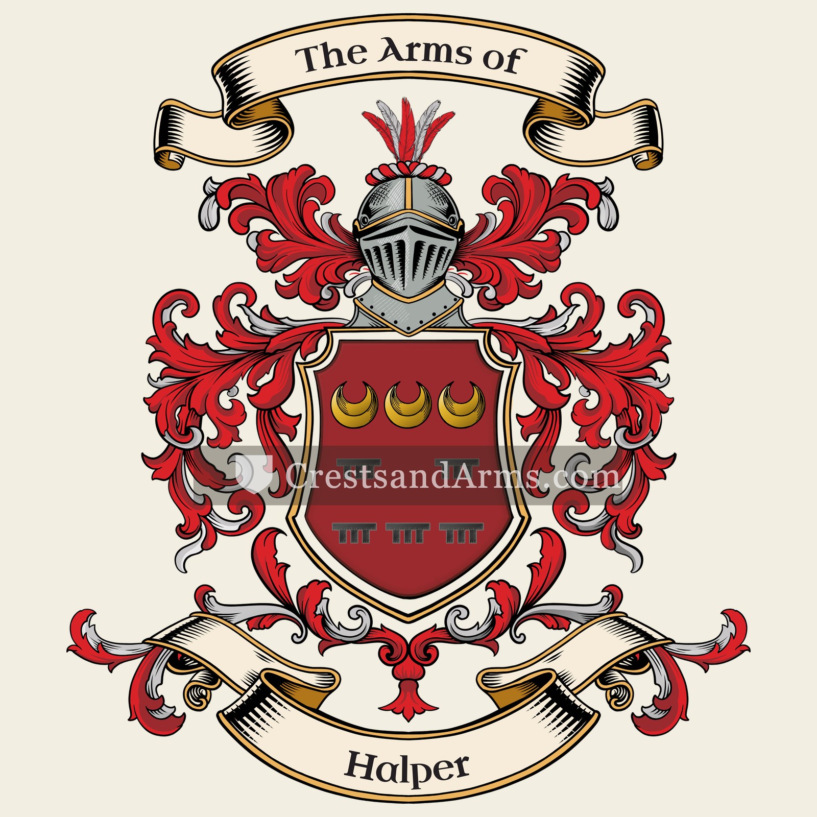 The Halper coat of arms