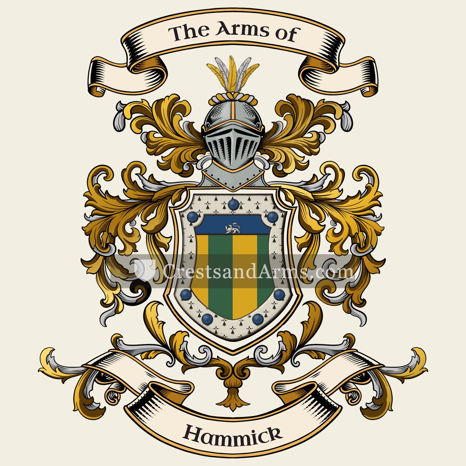 The Hammick coat of arms